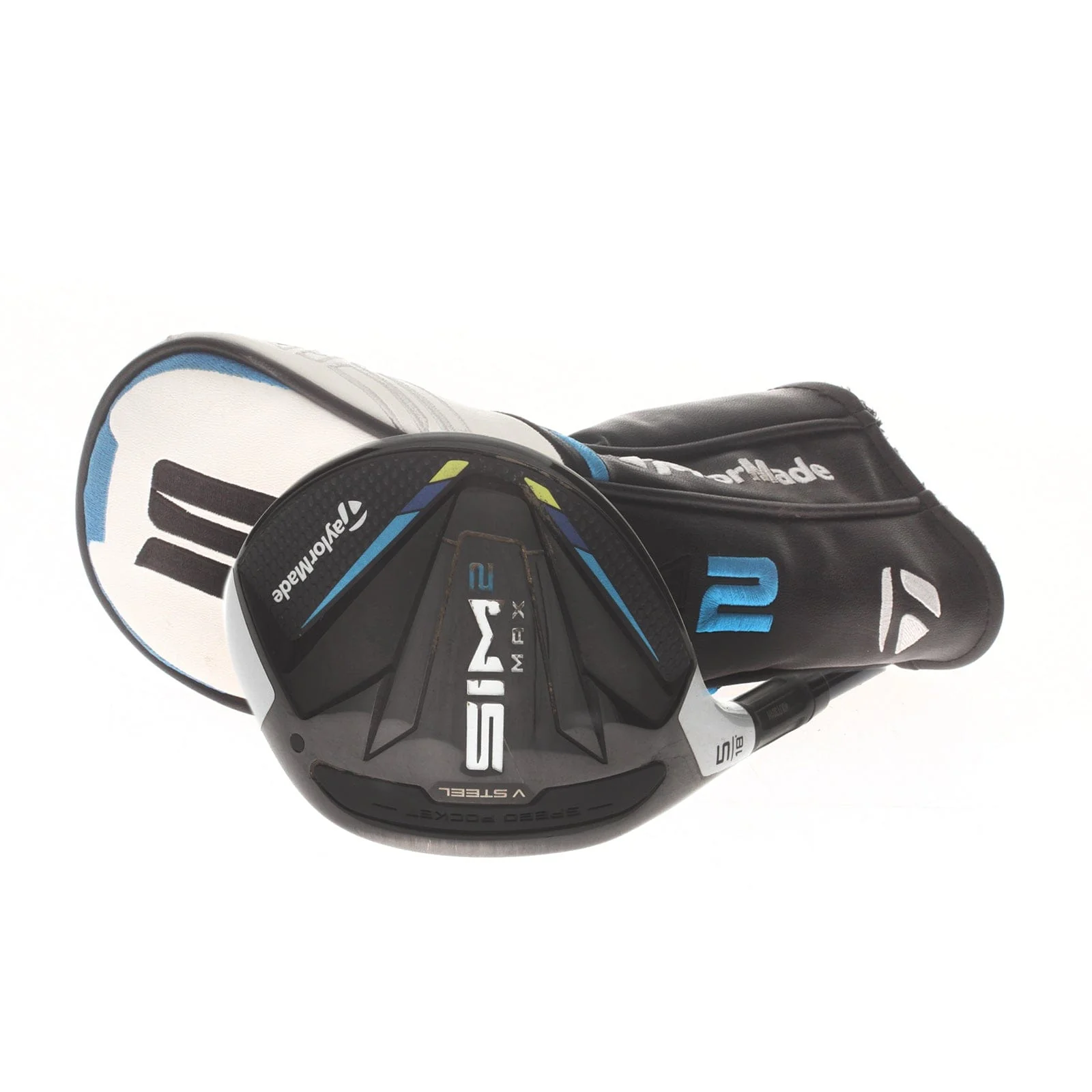 TaylorMade Sim 2 Max Graphite Mens Left Hand Fairway 5 Wood 18* Regular - Fujikura Ventus Blue 5-R