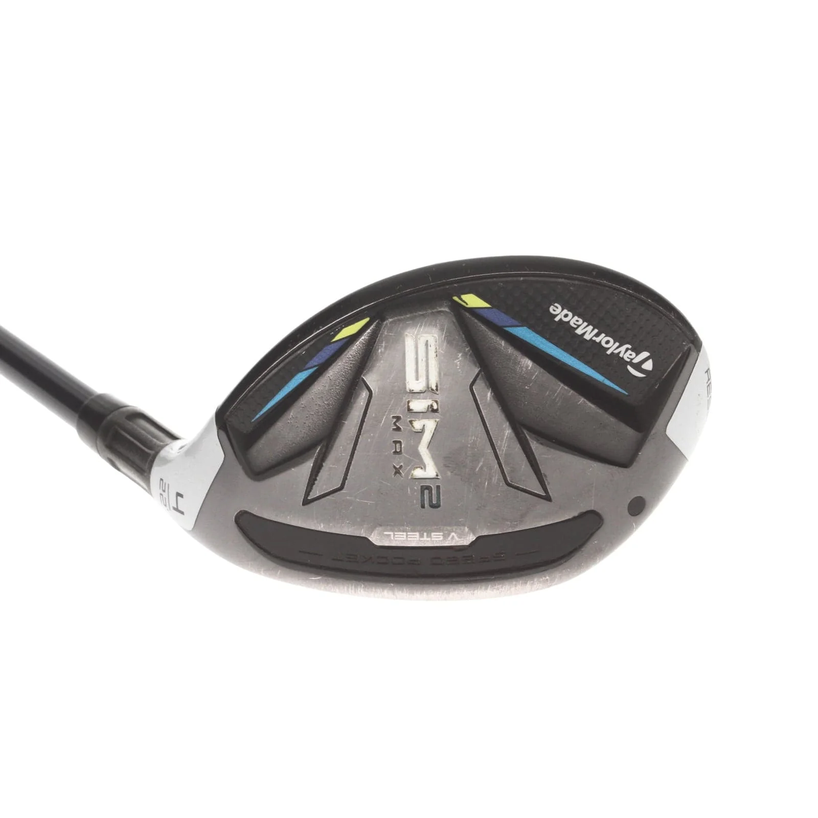 TaylorMade Sim 2 Max Graphite Mens Right Hand 4 Hybrid 22* Stiff - Fujikura Ventus Blue 7-S - Image 2