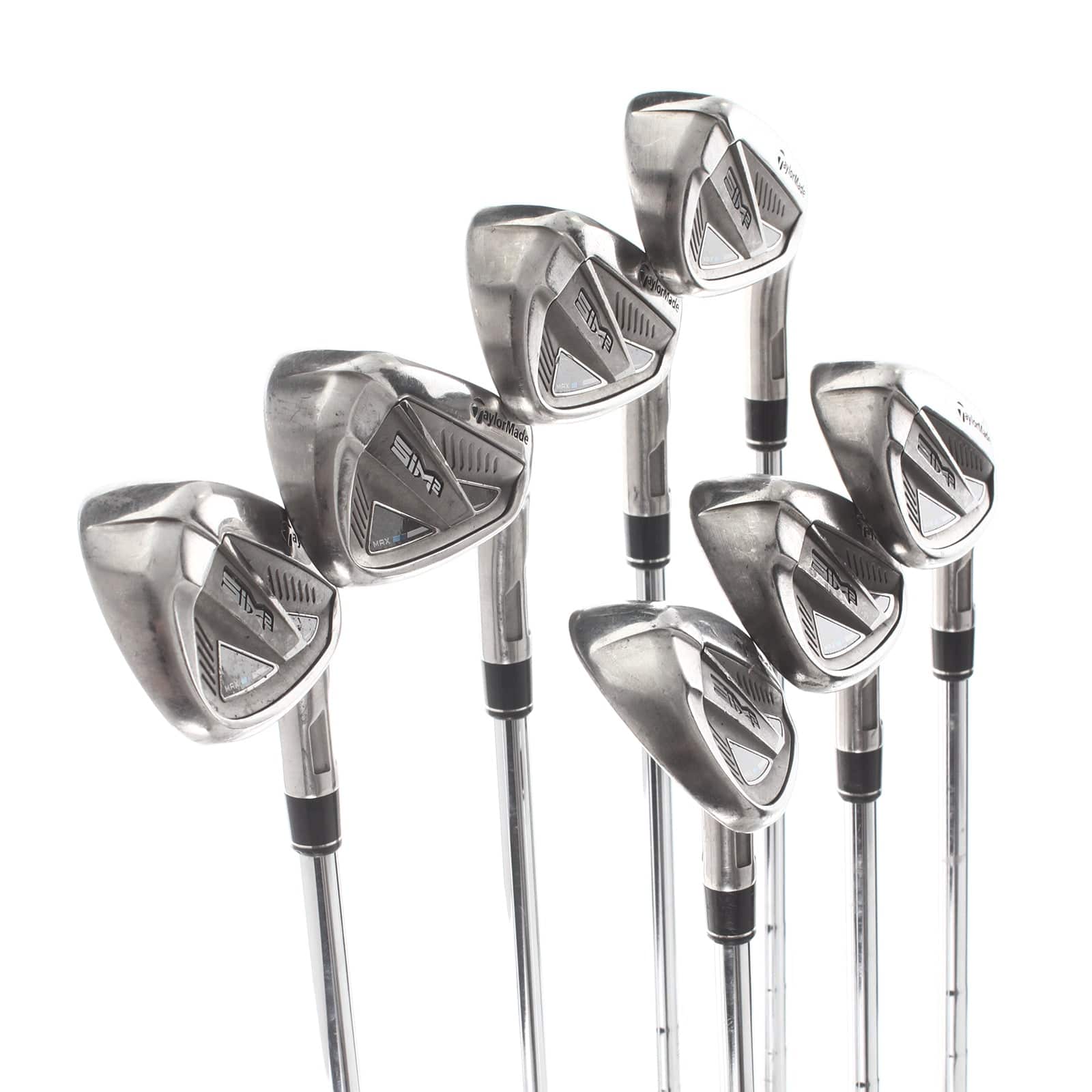 TaylorMade Sim 2 Max Steel Mens Right Hand Irons 5-GW Stiff - KBS 120 - Image 2