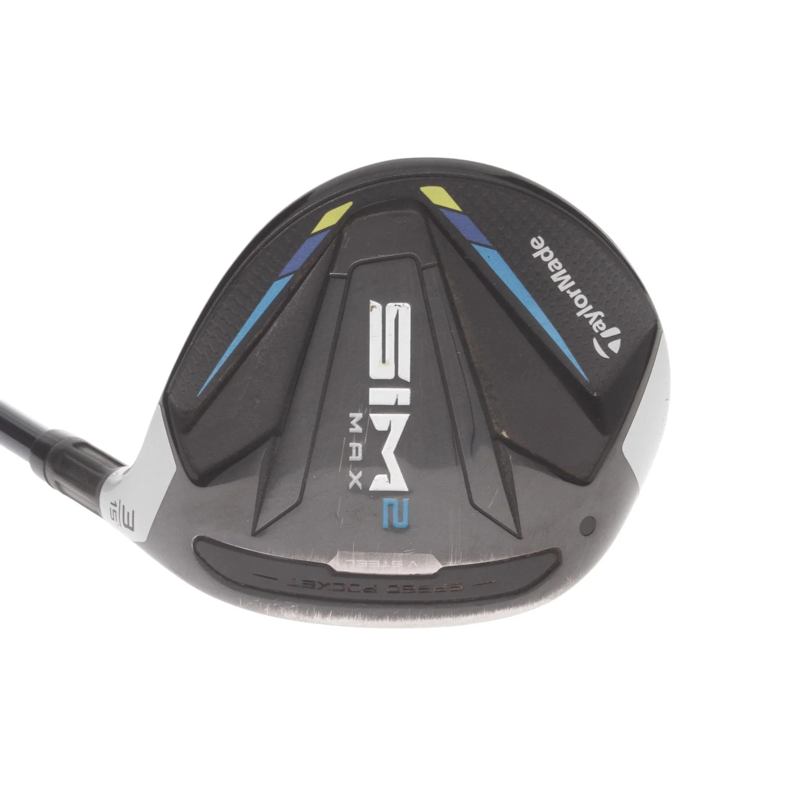 TaylorMade Sim2 Max Graphite Mens Right Hand Fairway 3 Wood 15* Stiff - Fujikura Ventus Blue 6-S - Image 2