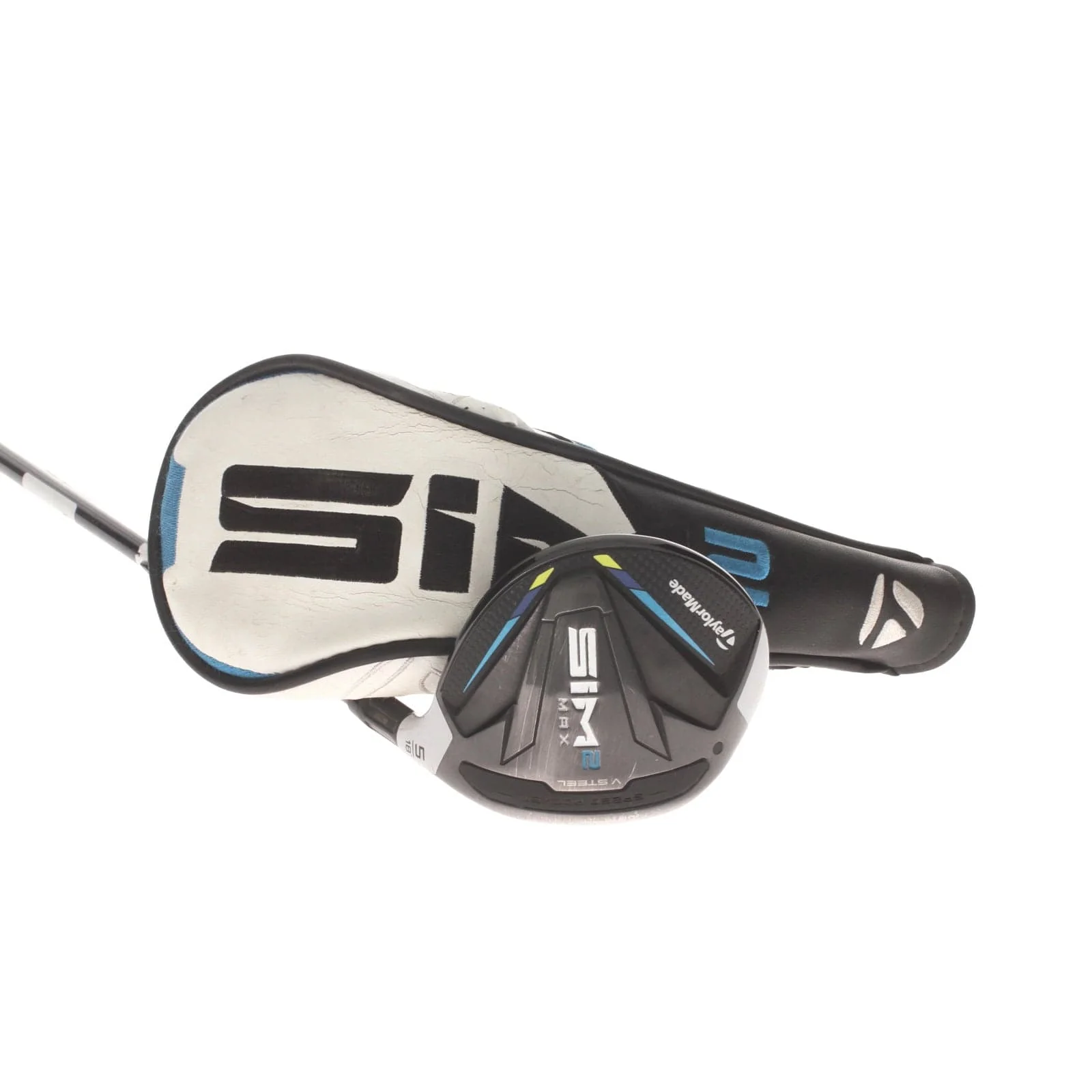 TaylorMade Sim2 Max Graphite Mens Right Hand Fairway 5 Wood 18* Stiff - Fujikura Ventus FW 6-S
