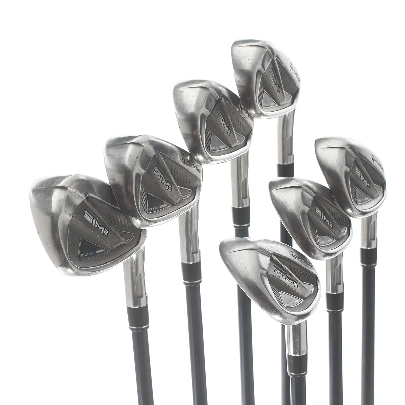 TaylorMade Sim2 Max Graphite Mens Right Hand Irons 5-SW Regular - Ventus Blue 6-R - Image 2