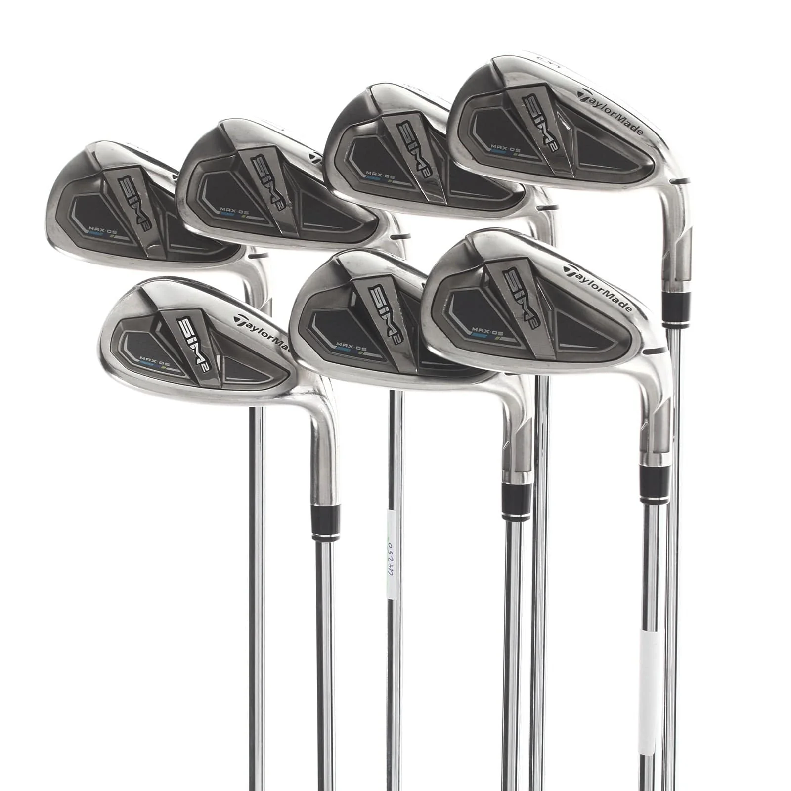 TaylorMade Sim2 Max OS Steel Mens Right Hand Irons 5-SW Regular - KBS Max MT R85