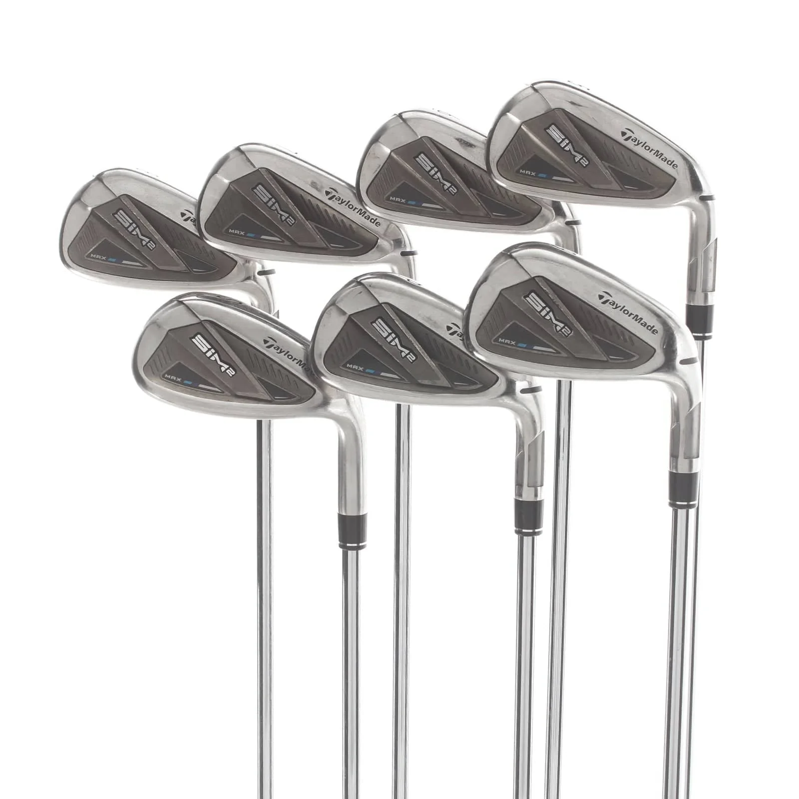 TaylorMade Sim2 Max Steel Mens Right Hand Irons 5-SW Regular - KBS MT Max 85