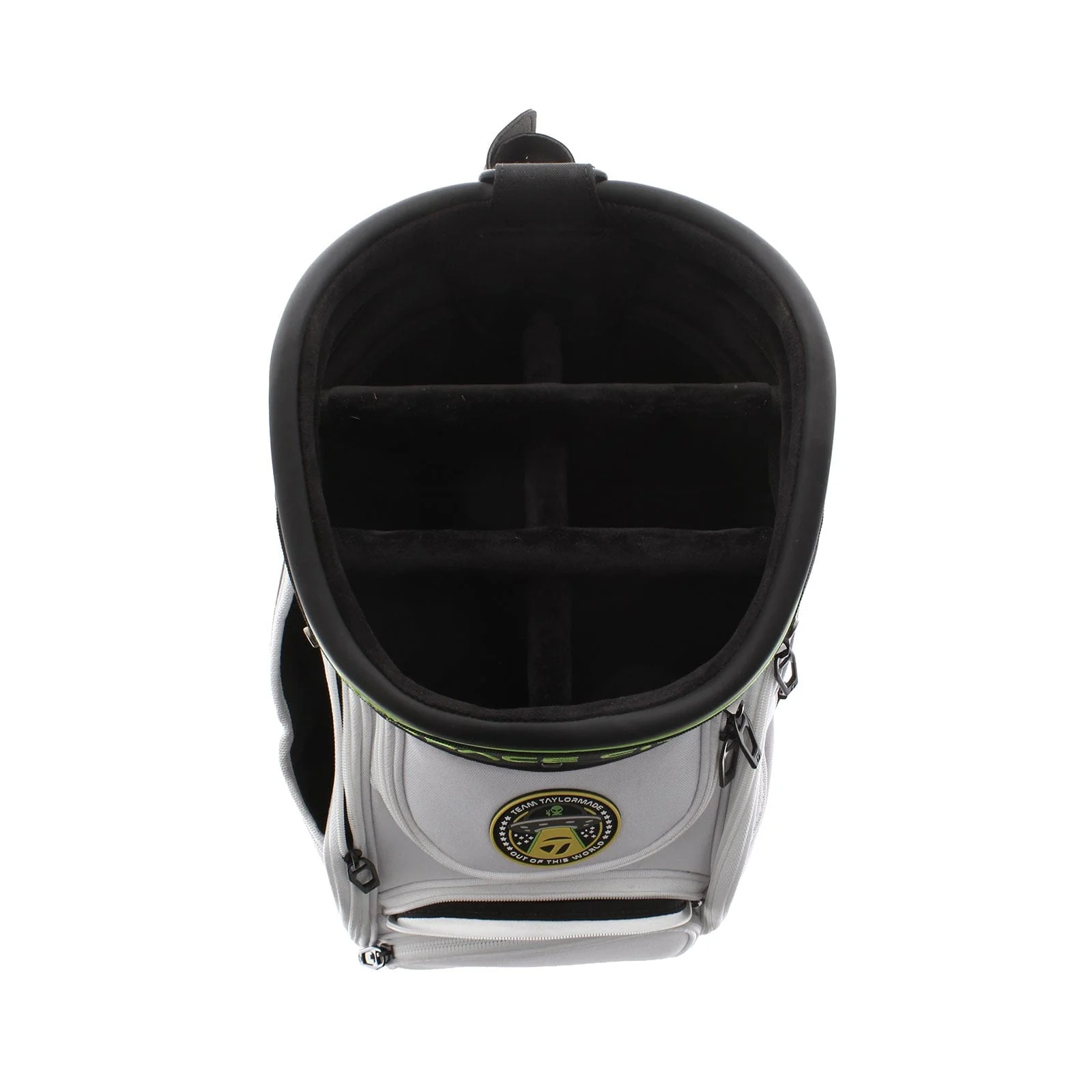 TaylorMade Space City Tour Bag - White/Green/Black - Image 2