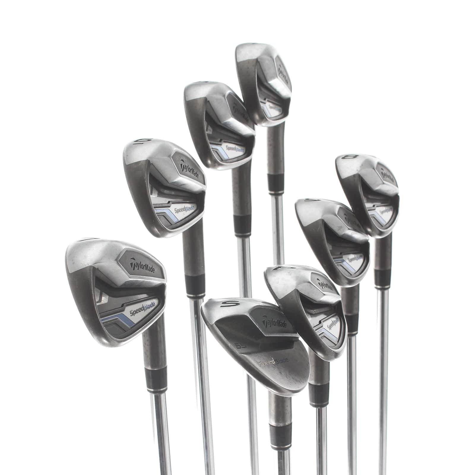 TaylorMade Speedblade Steel Mens Right Hand Irons 4-SW Regular - Speedblade 85g - Image 2