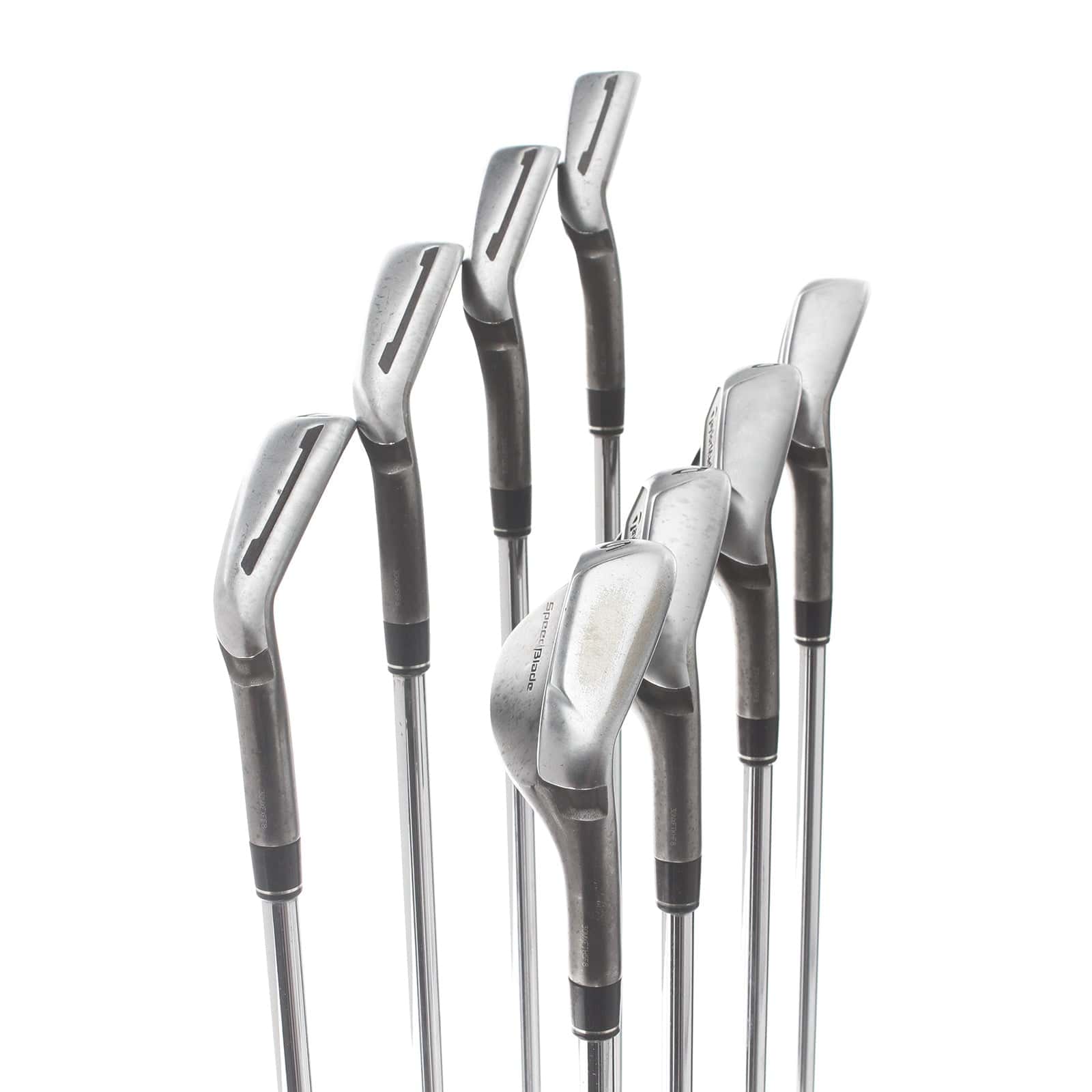 TaylorMade Speedblade Steel Mens Right Hand Irons 4-SW Regular - Speedblade 85g - Image 3