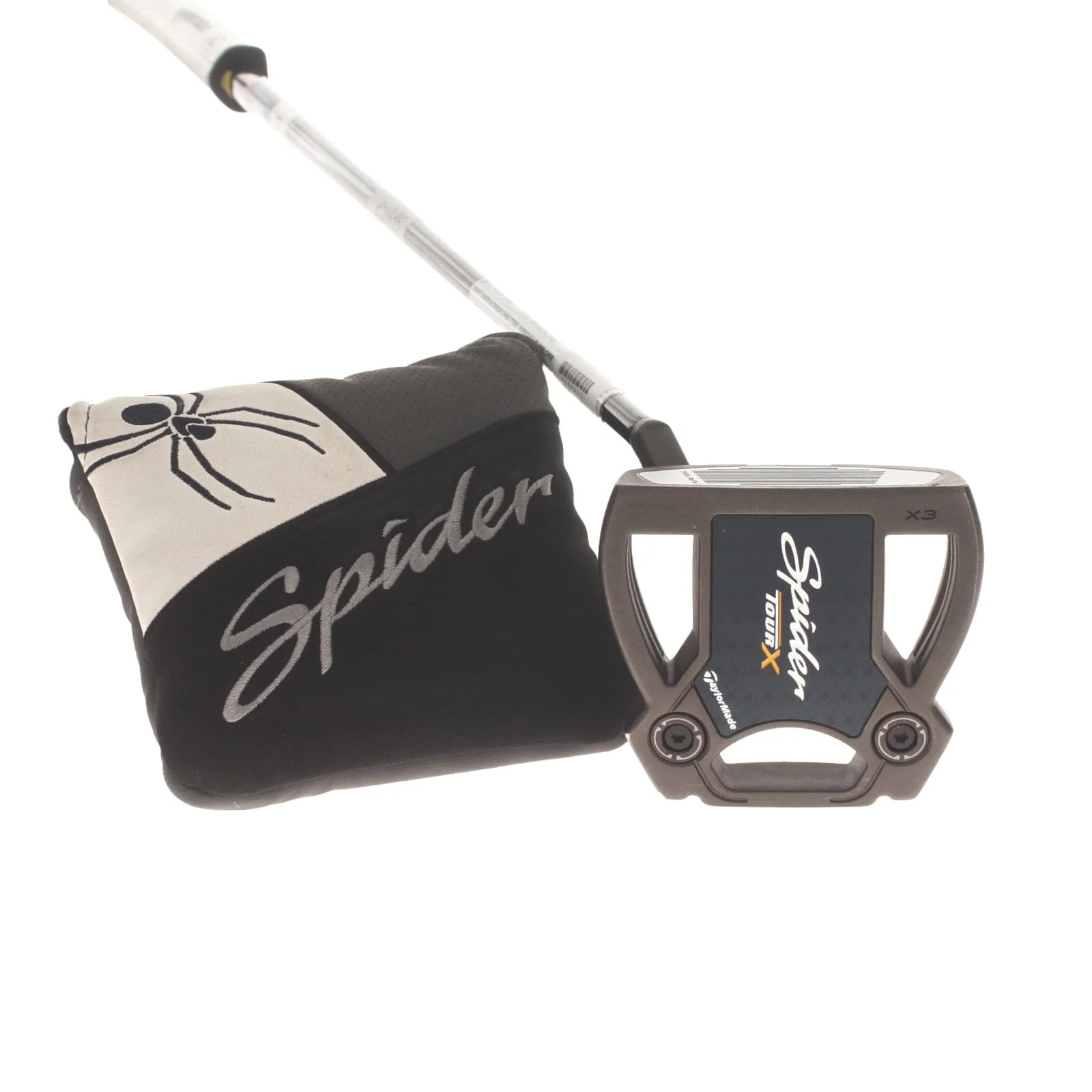 TaylorMade Spider Tour X Mens Left Hand Putter 34" Mallet KBS - Super Stroke Pistol 1.0