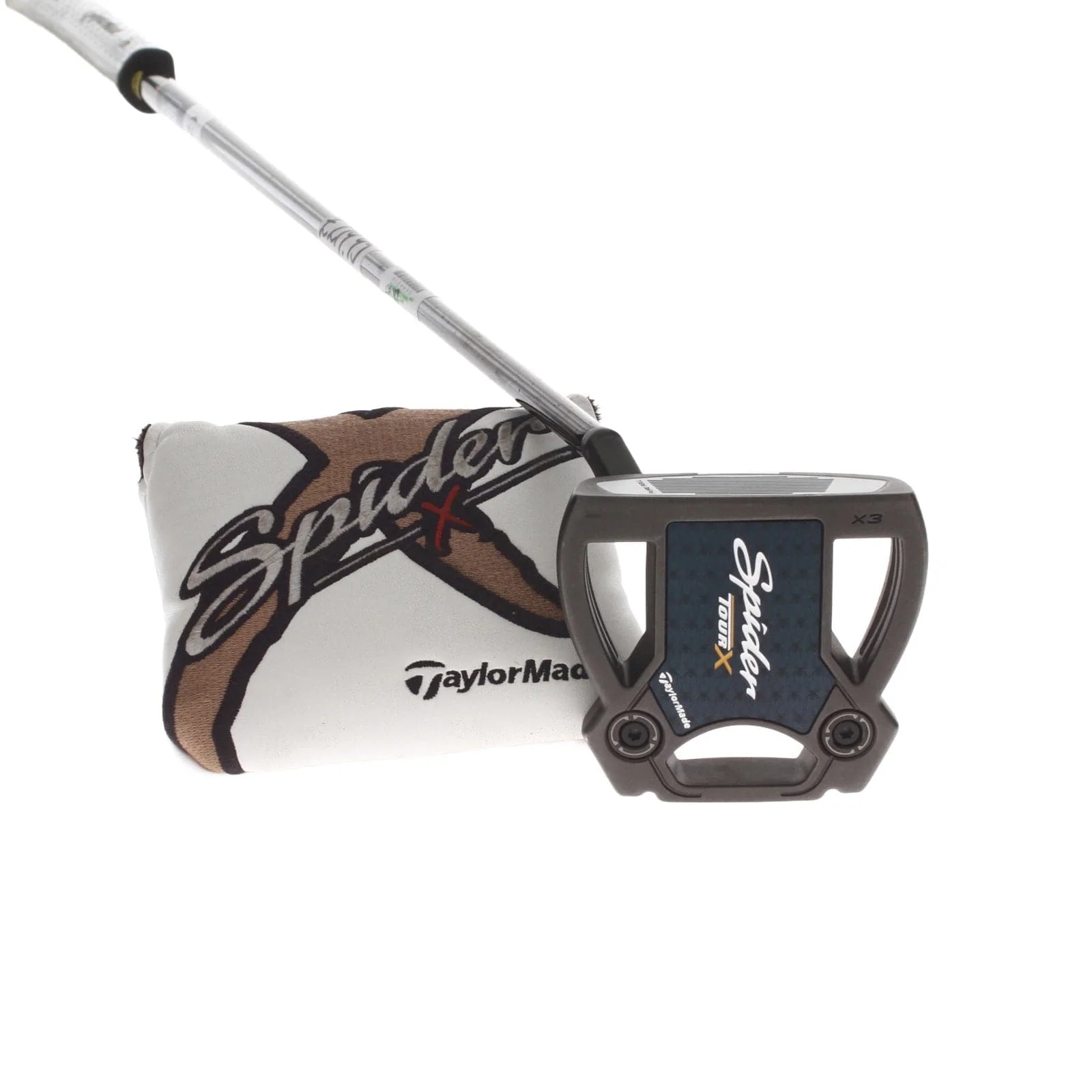 TaylorMade Spider Tour X Mens Left Hand Putter 34" Mallet KBS - Super Stroke Pistol 1.0