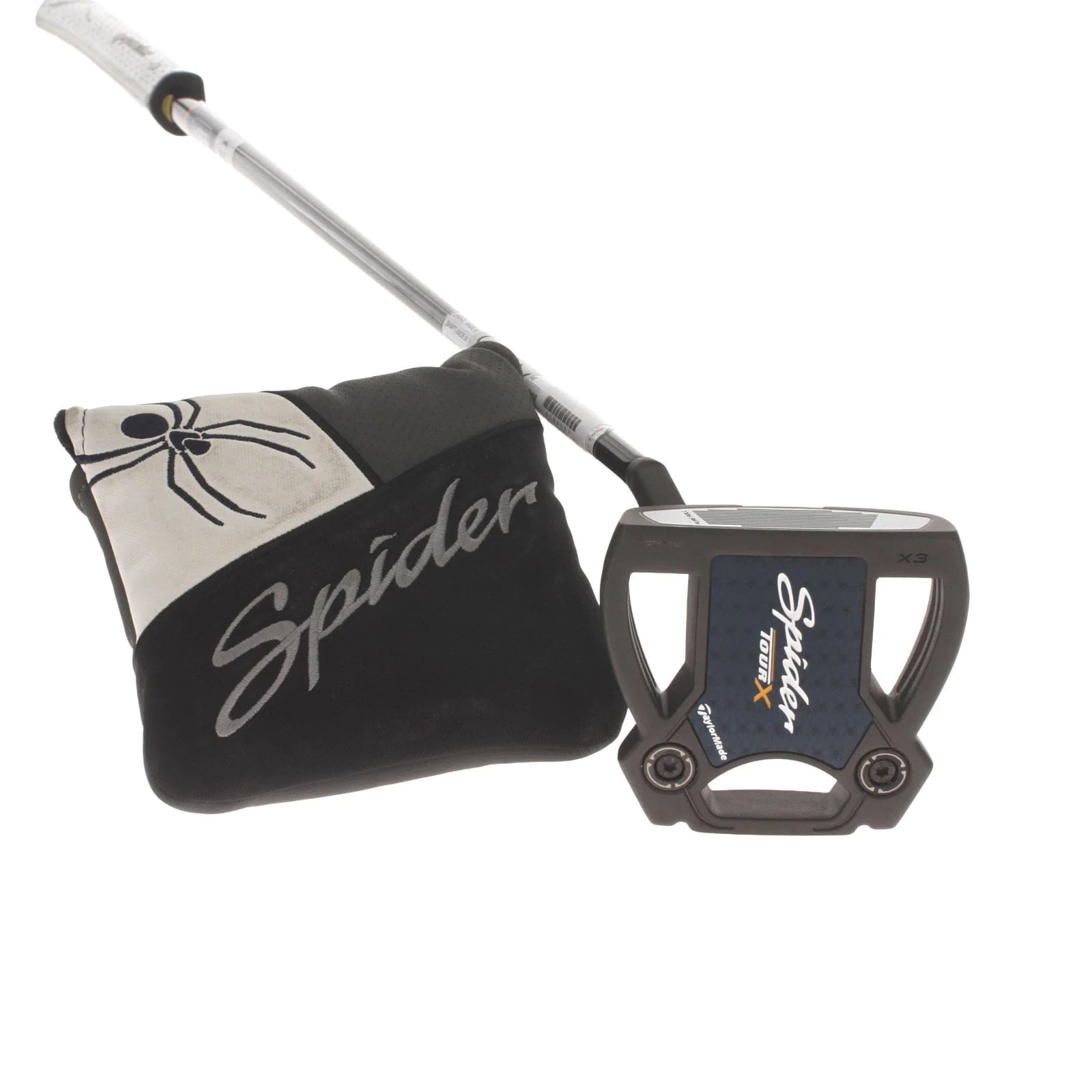 TaylorMade Spider Tour X Mens Left Hand Putter 34" Mallet KBS - Super Stroke Pistol 1.0