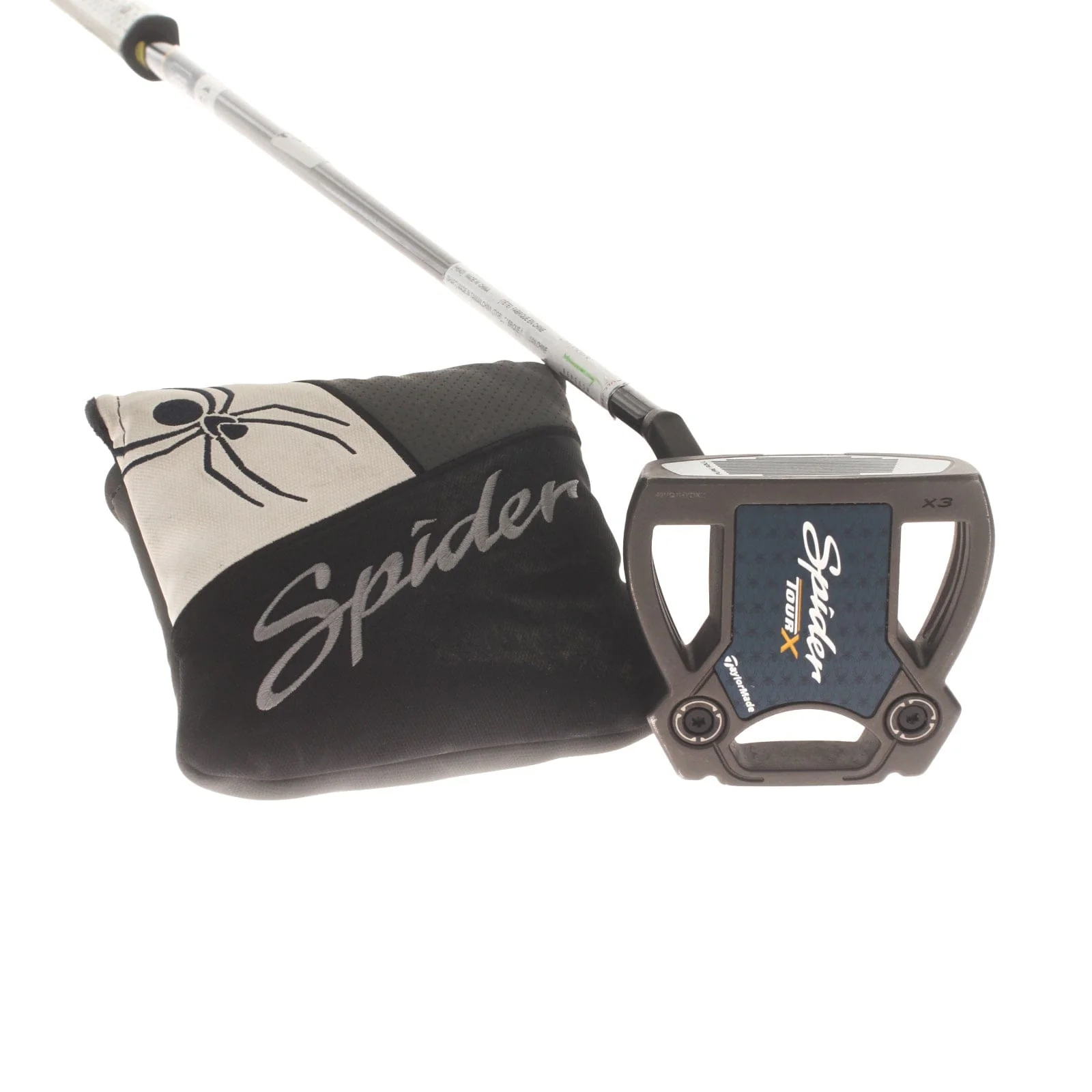 TaylorMade Spider Tour X Mens Left Hand Putter 34" Mallet KBS - Super Stroke Pistol 1.0