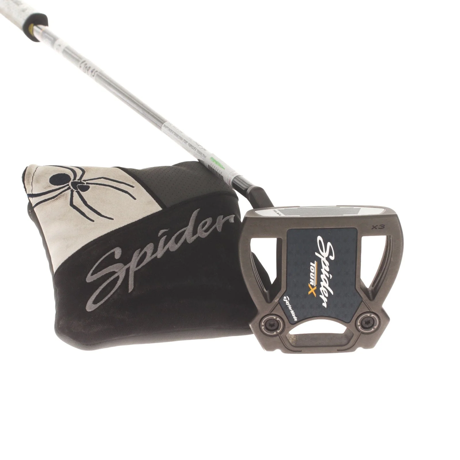 TaylorMade Spider Tour X Mens Left Hand Putter 34" Mallet KBS - Super Stroke Pistol 1.0