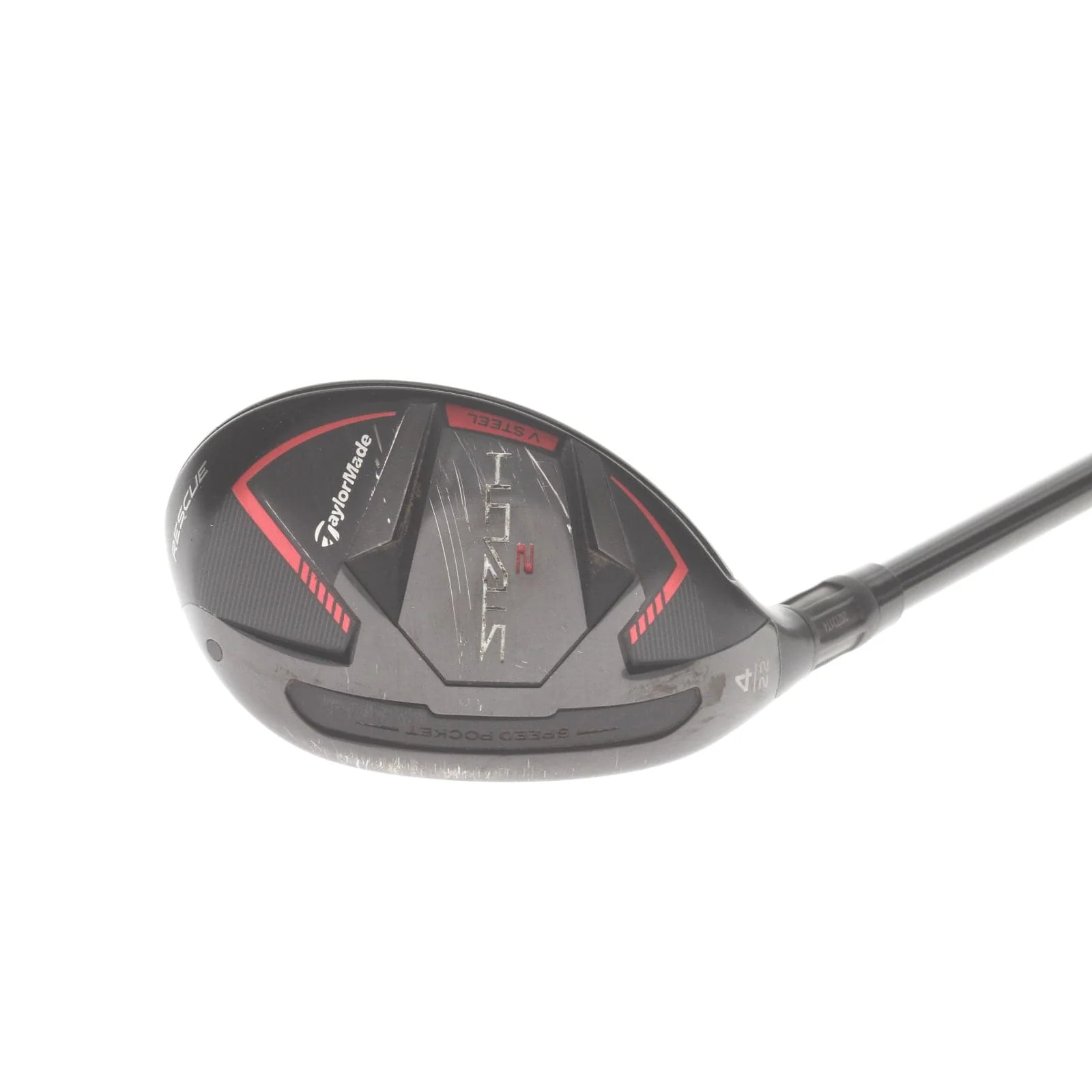 TaylorMade Stealth 2 Graphite Mens Left Hand 4 Hybrid 22* Stiff - Fujikura Ventus TR HB 7-S - Image 2