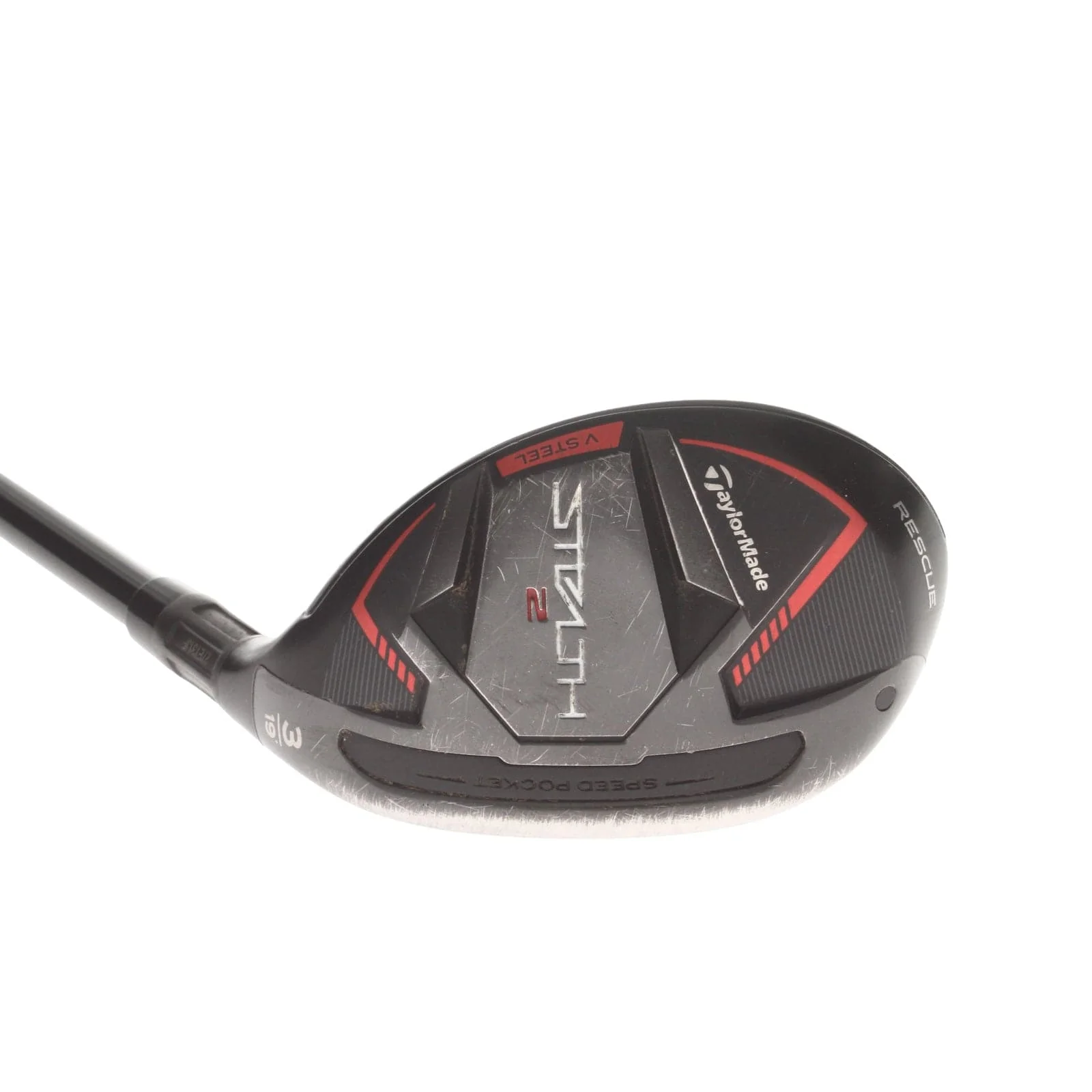TaylorMade Stealth 2 Graphite Mens Right Hand 3 Hybrid 19* Regular - Fujikura Ventus TR Red 6-R - Image 2