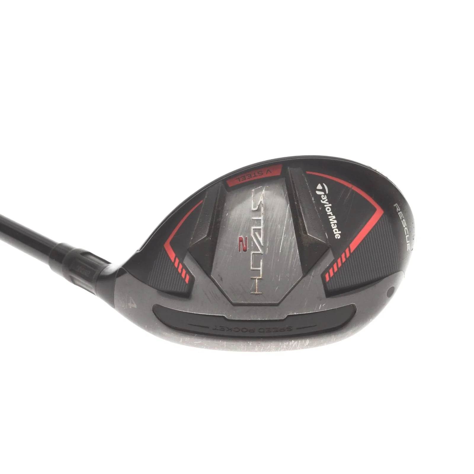TaylorMade Stealth 2 Graphite Mens Right Hand 4 Hybrid 22* Senior - Fujikura Ventus Red 5-A - Image 2