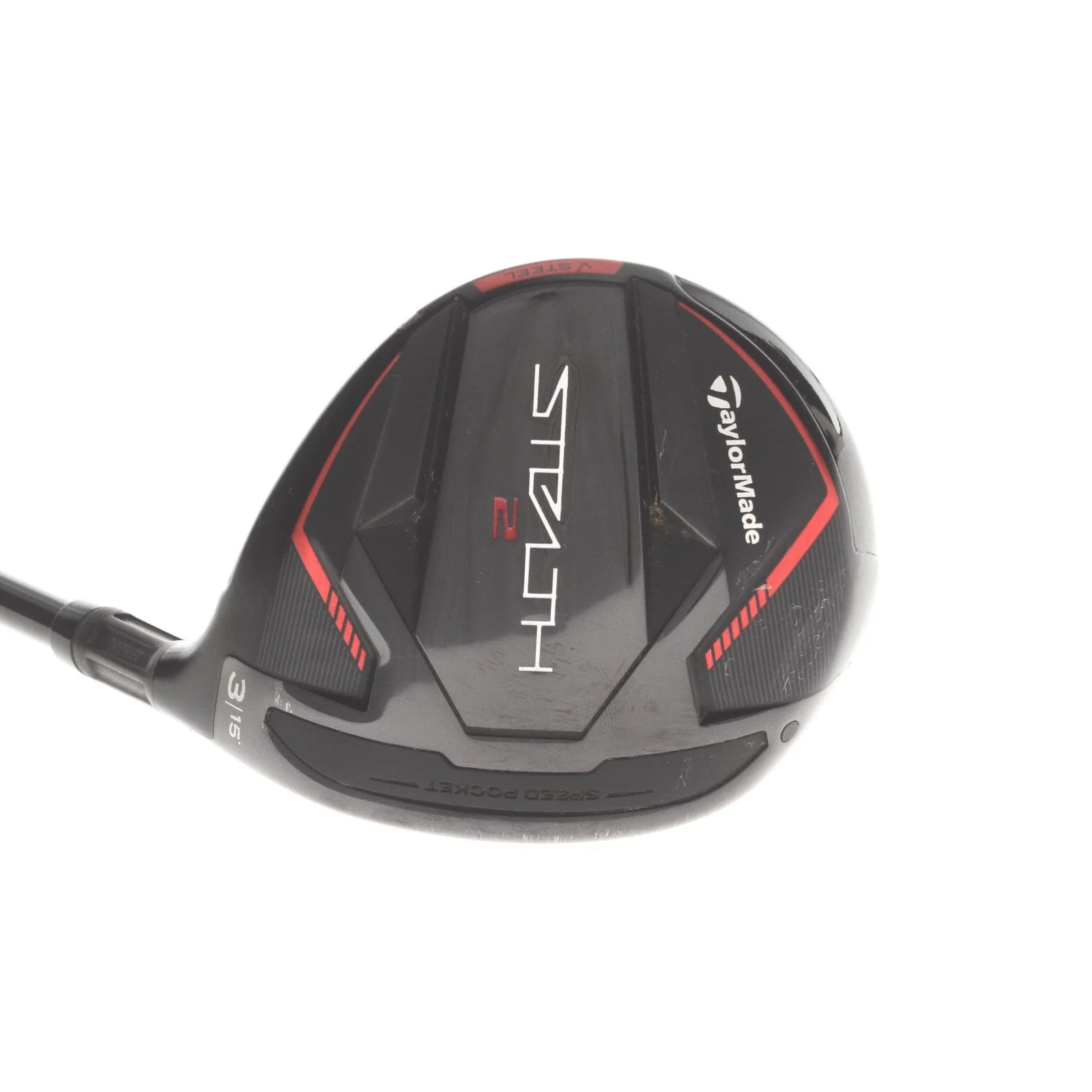 TaylorMade Stealth 2 Graphite Mens Right Hand Fairway 3 Wood 15* Regular - Ventus Red TR 5-R - Image 2