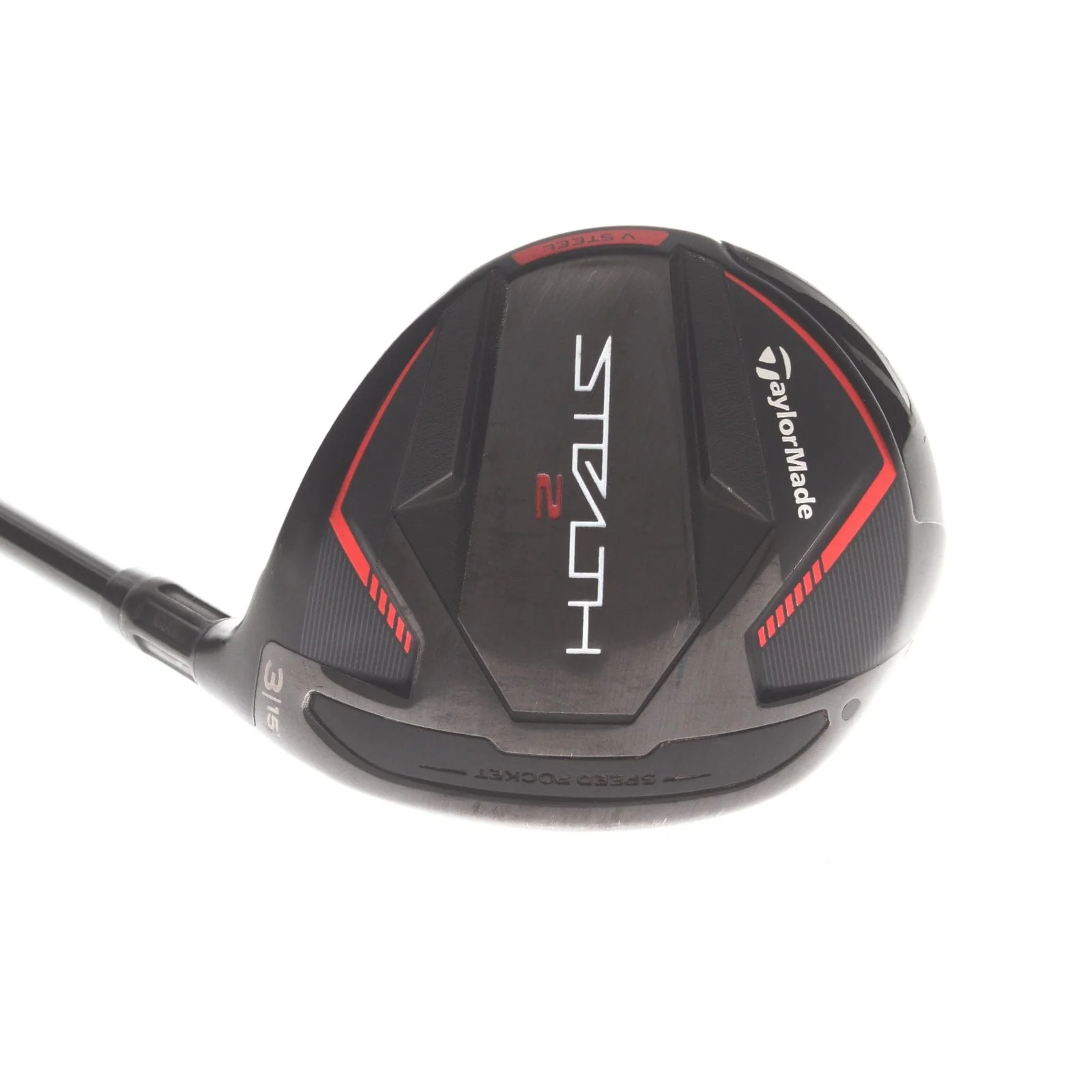 TaylorMade Stealth 2 Graphite Mens Right Hand Fairway 3 Wood 15* Regular - Ventus TR Red 5-R - Image 2
