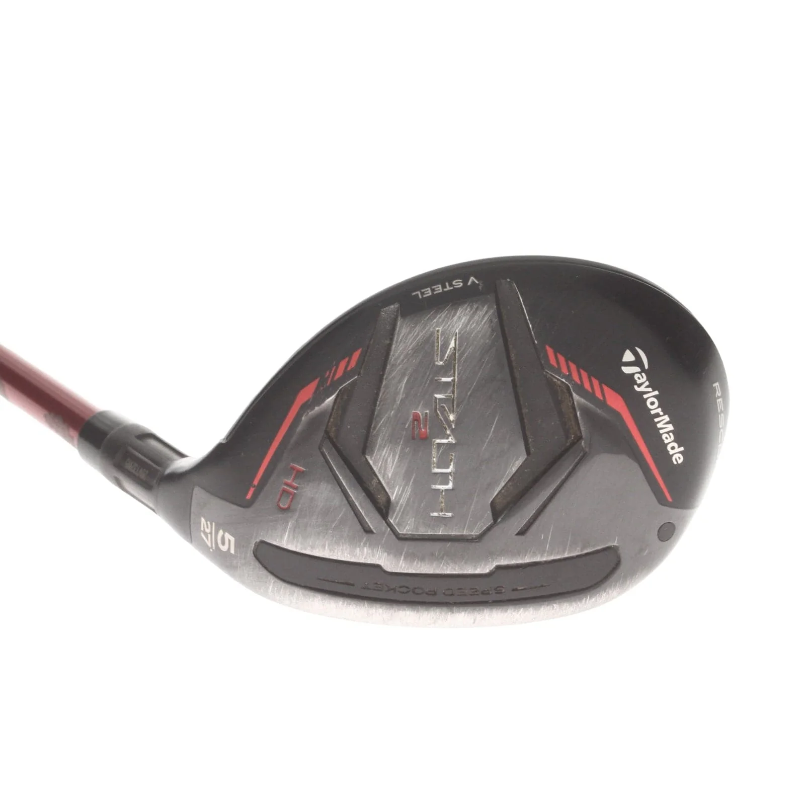 TaylorMade Stealth 2 HD Graphite Mens Right Hand 5 Hybrid 27* Senior - Fujikura Speeder NX Red 50 - Image 2
