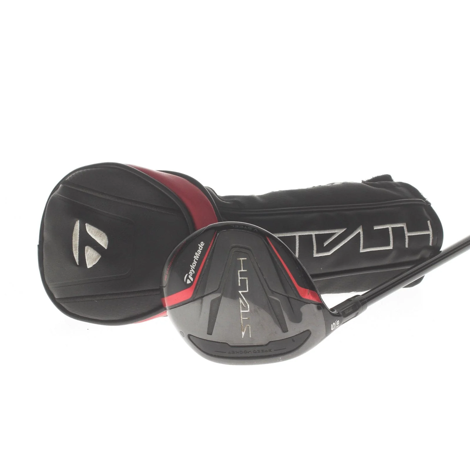 TaylorMade Stealth Graphite Mens Left Hand Fairway 5 Wood 18* Regular - Fujikura Ventus 5-R