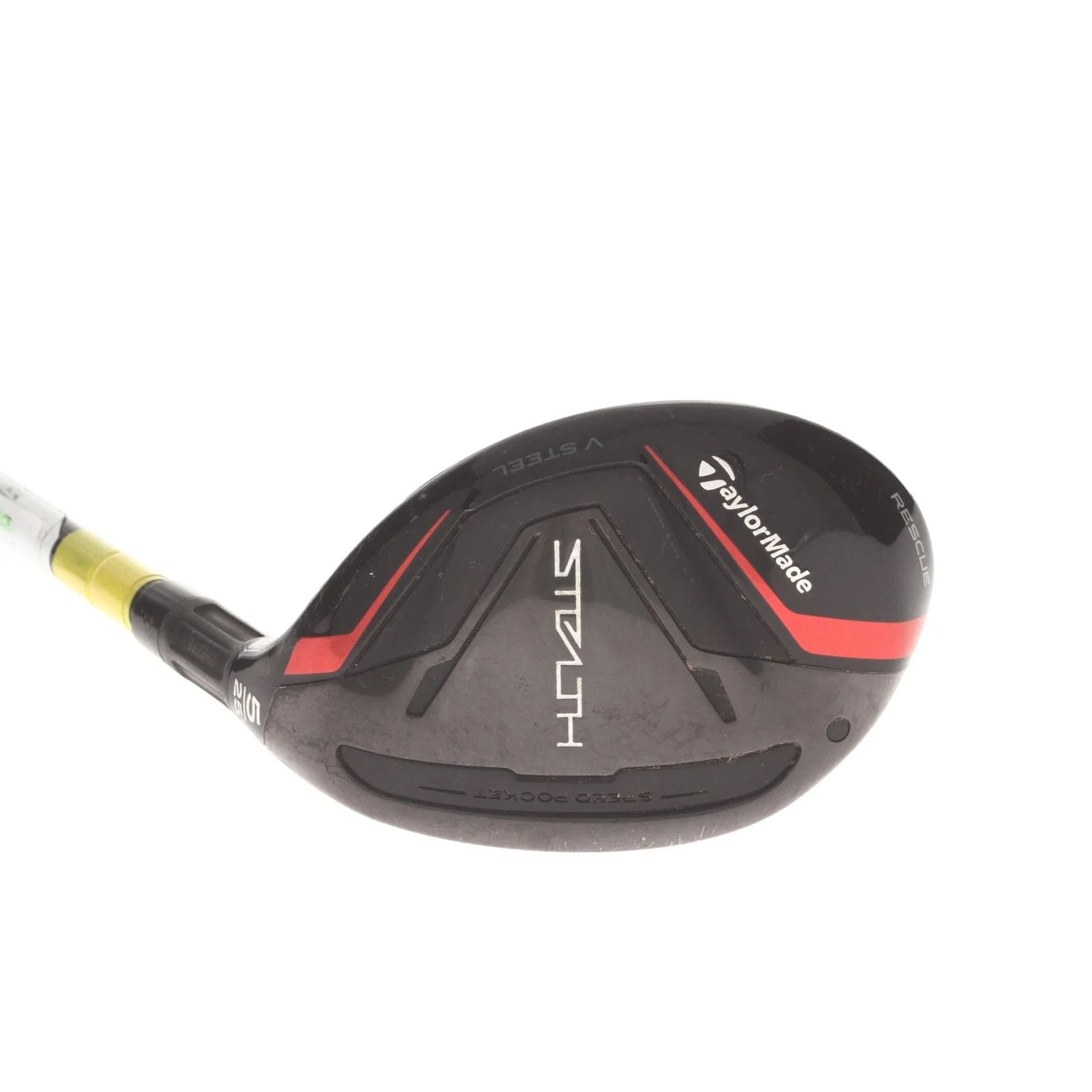 TaylorMade Stealth Graphite Mens Right Hand 5 Hybrid 25* Senior - Fujikura Ventus Red 5-A