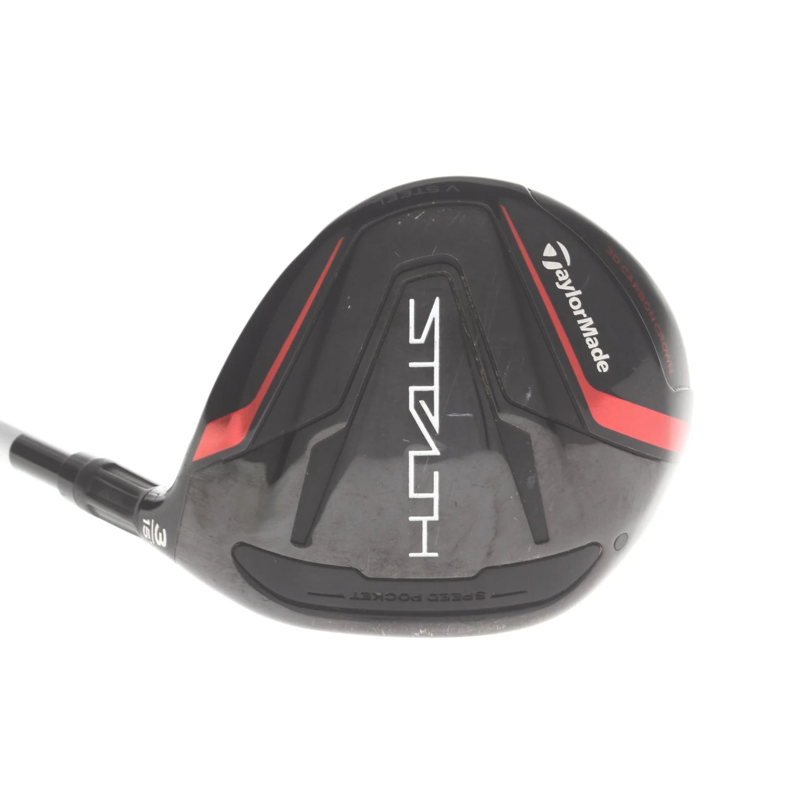 TaylorMade Stealth Graphite Mens Right Hand Fairway 3 Wood 15* Regular - Ventus 5-R - Image 2