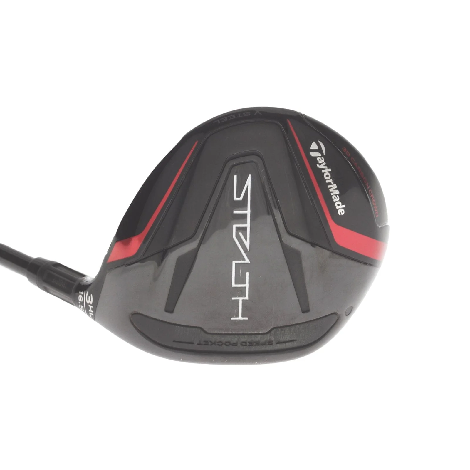 TaylorMade Stealth Graphite Mens Right Hand Fairway 3 Wood 16.5* Regular - Fujikura Ventus FW 5-R - Image 2