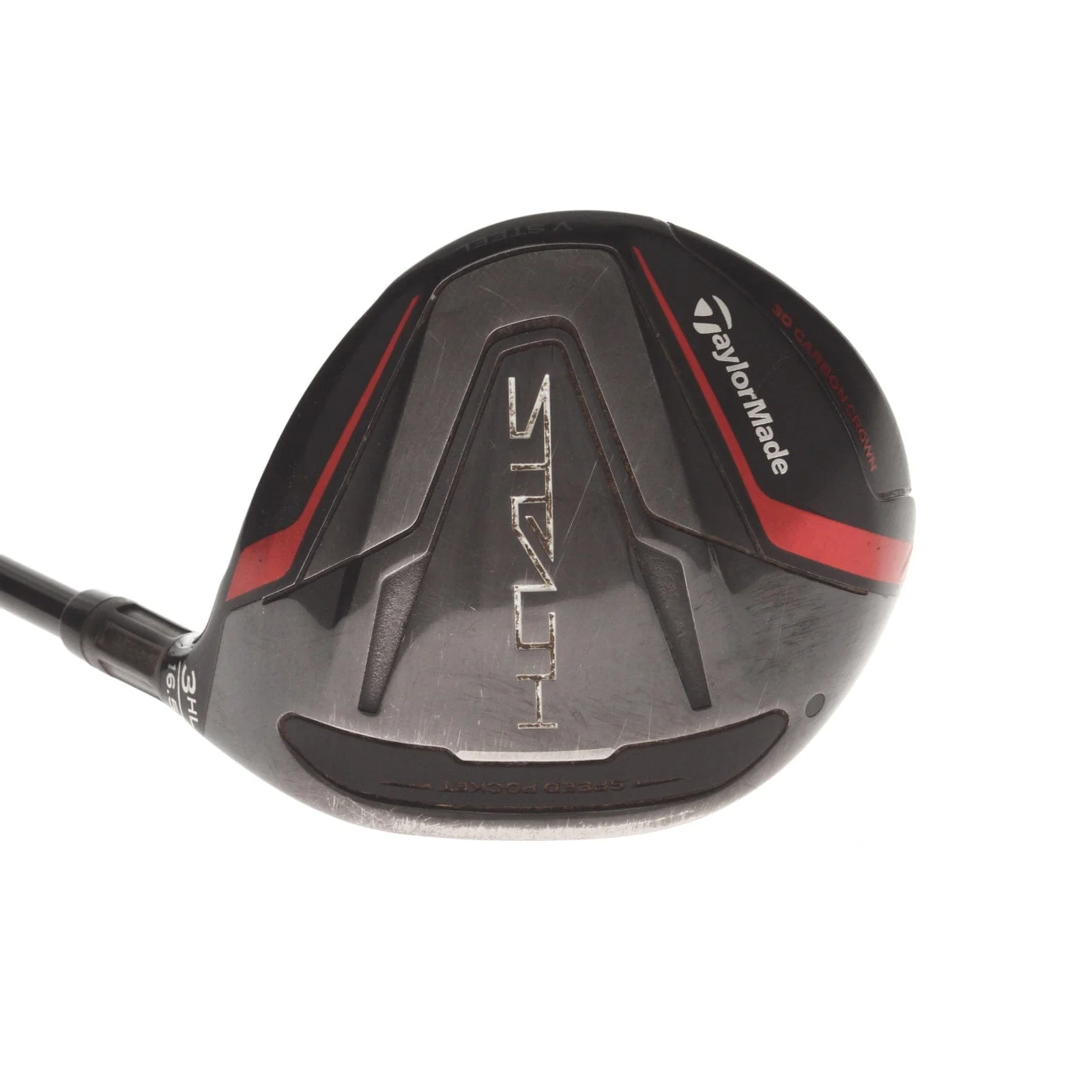 TaylorMade Stealth Graphite Mens Right Hand Fairway 3 Wood 16.5* Regular - Ventus 5-R
