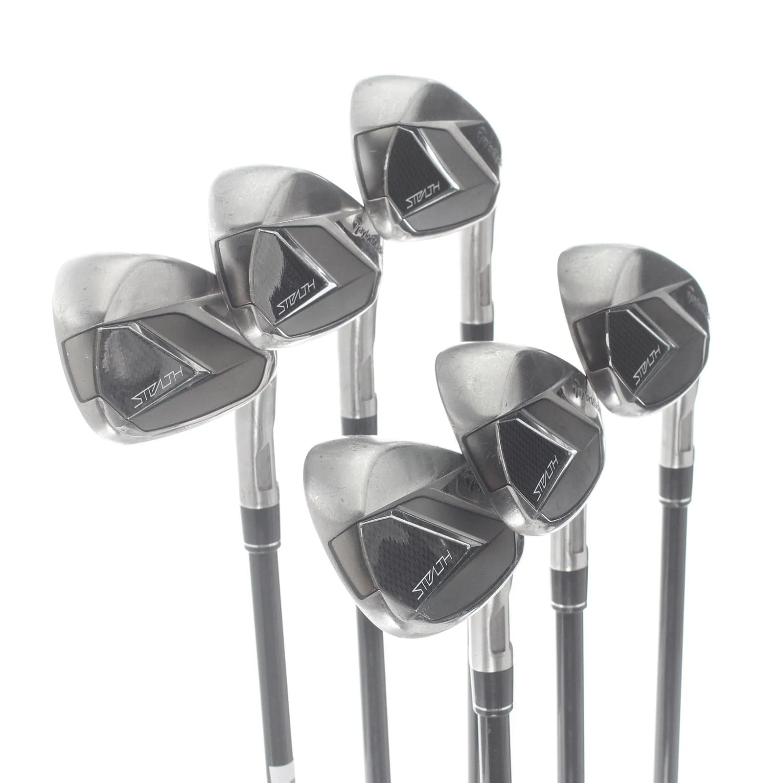 TaylorMade Stealth Graphite Mens Right Hand Irons 5-PW Stiff - Ventus Red 7-S - Image 2