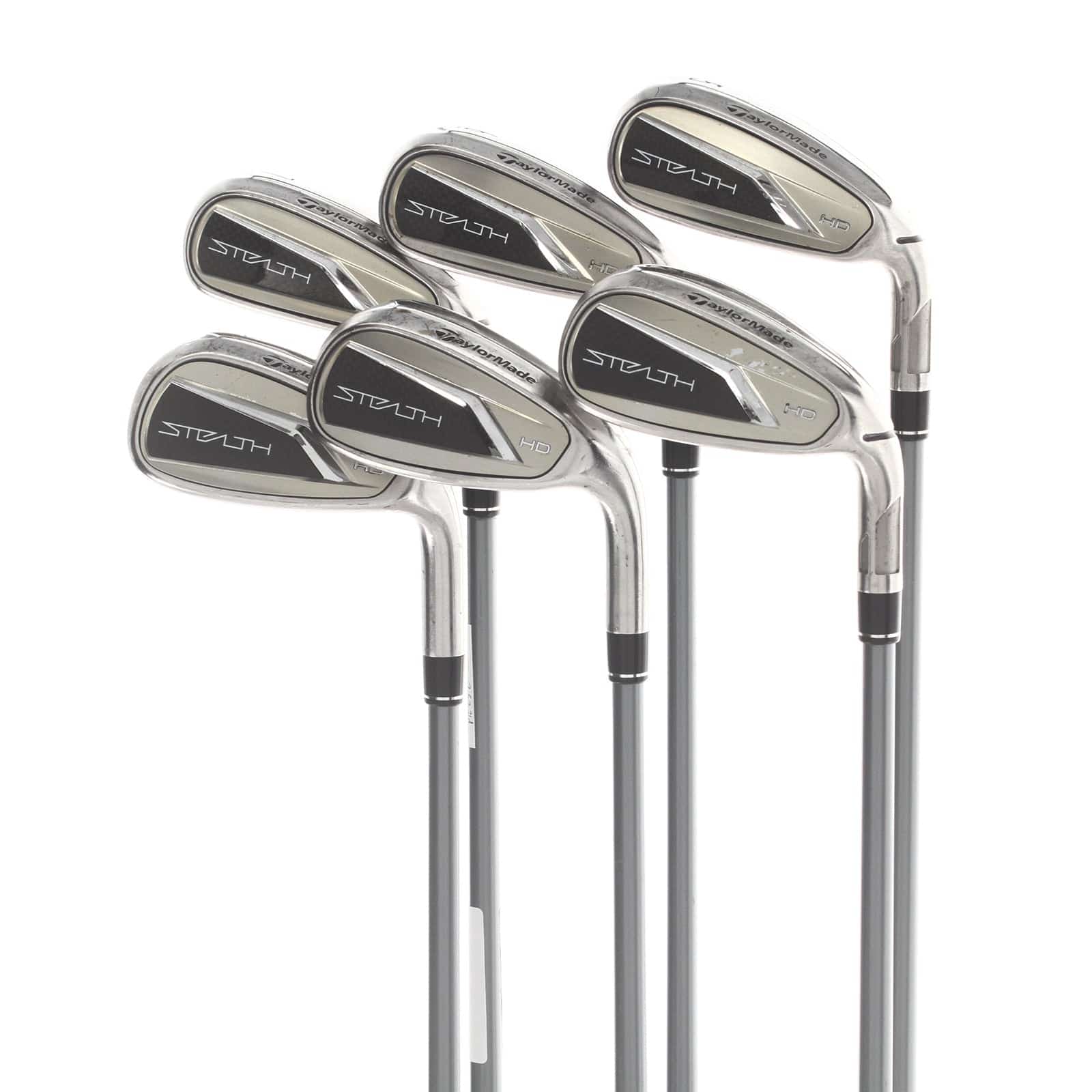 TaylorMade Stealth HD Graphite Mens Right Hand Irons 5-PW Regular - Fujikura Speeder NX Red 50-R