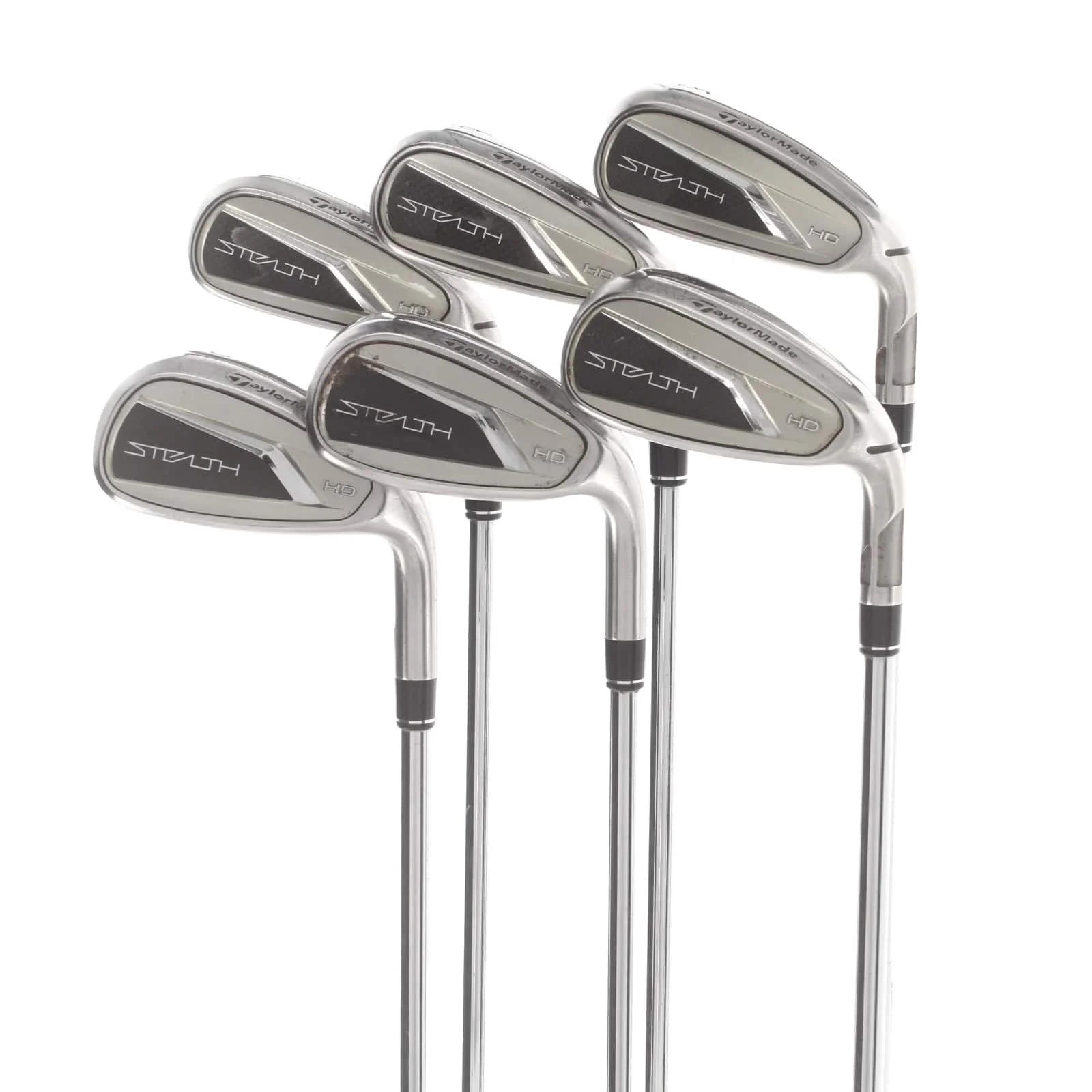 TaylorMade Stealth HD Steel Mens Right Hand Irons 5-PW Regular - KBS MT 85