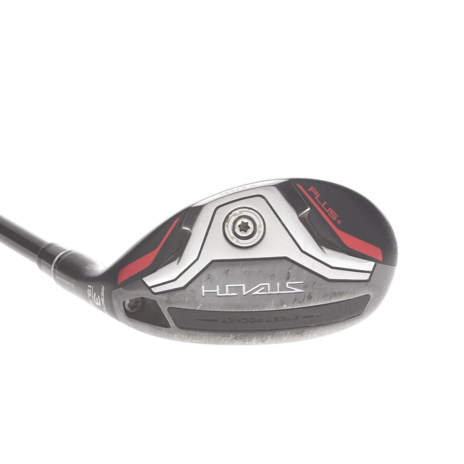 TaylorMade Stealth Plus Graphite Mens Right Hand 3 Hybrid 19.5* Stiff - HZRDUS Smoke RDX Red 80g - Image 2