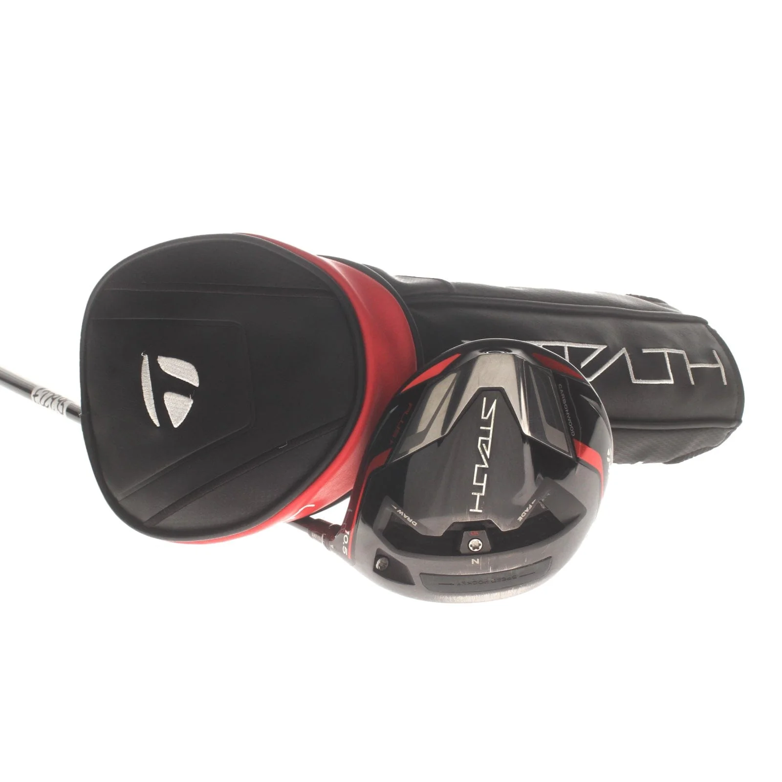 TaylorMade Stealth Plus Graphite Mens Right Hand Driver 10.5* Stiff - HZRDUS RDX Smoke Red 6.0 60