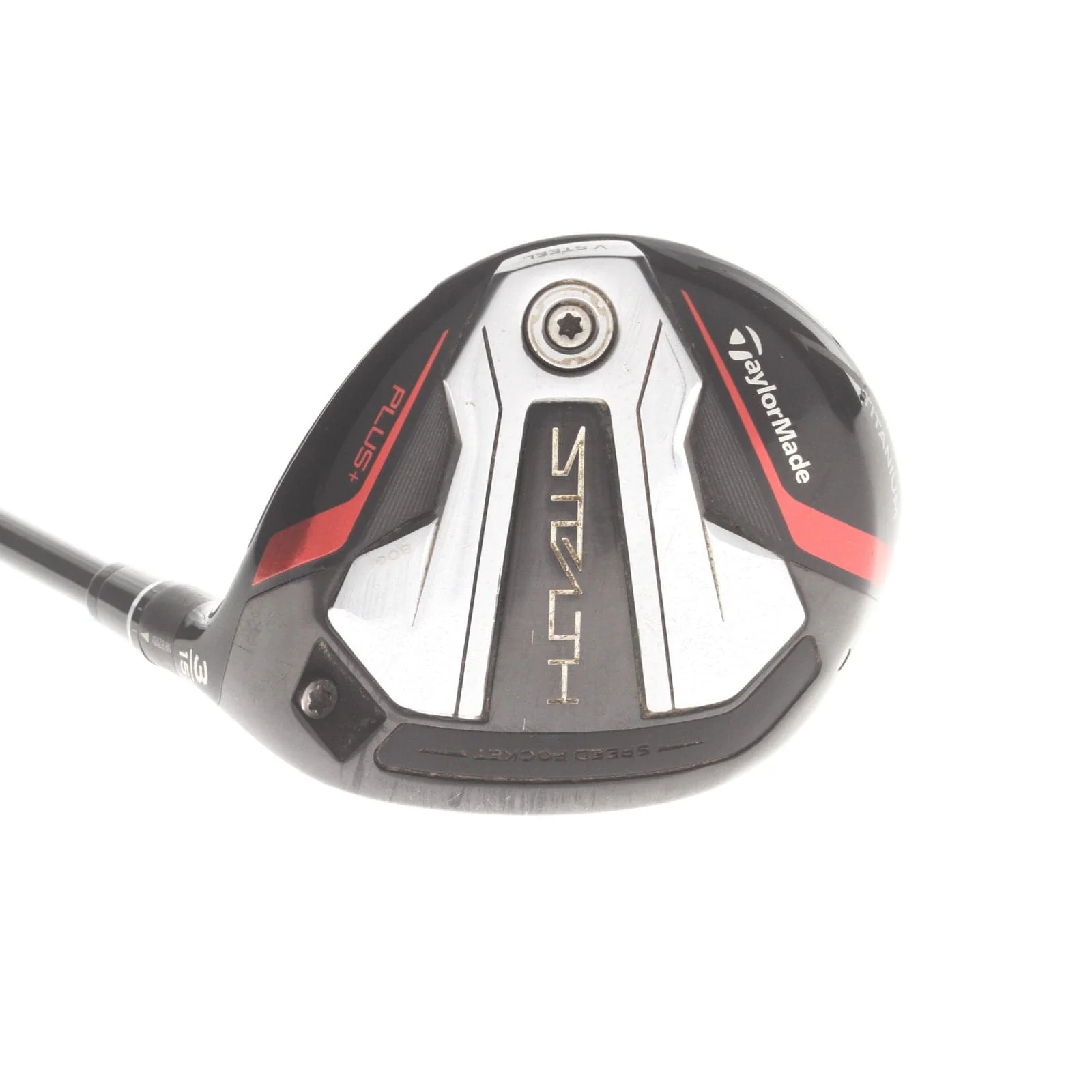 TaylorMade Stealth Plus Graphite Mens Right Hand Fairway 3 Wood 15* Stiff - Hzrdus Red 6.0 75g - Image 2