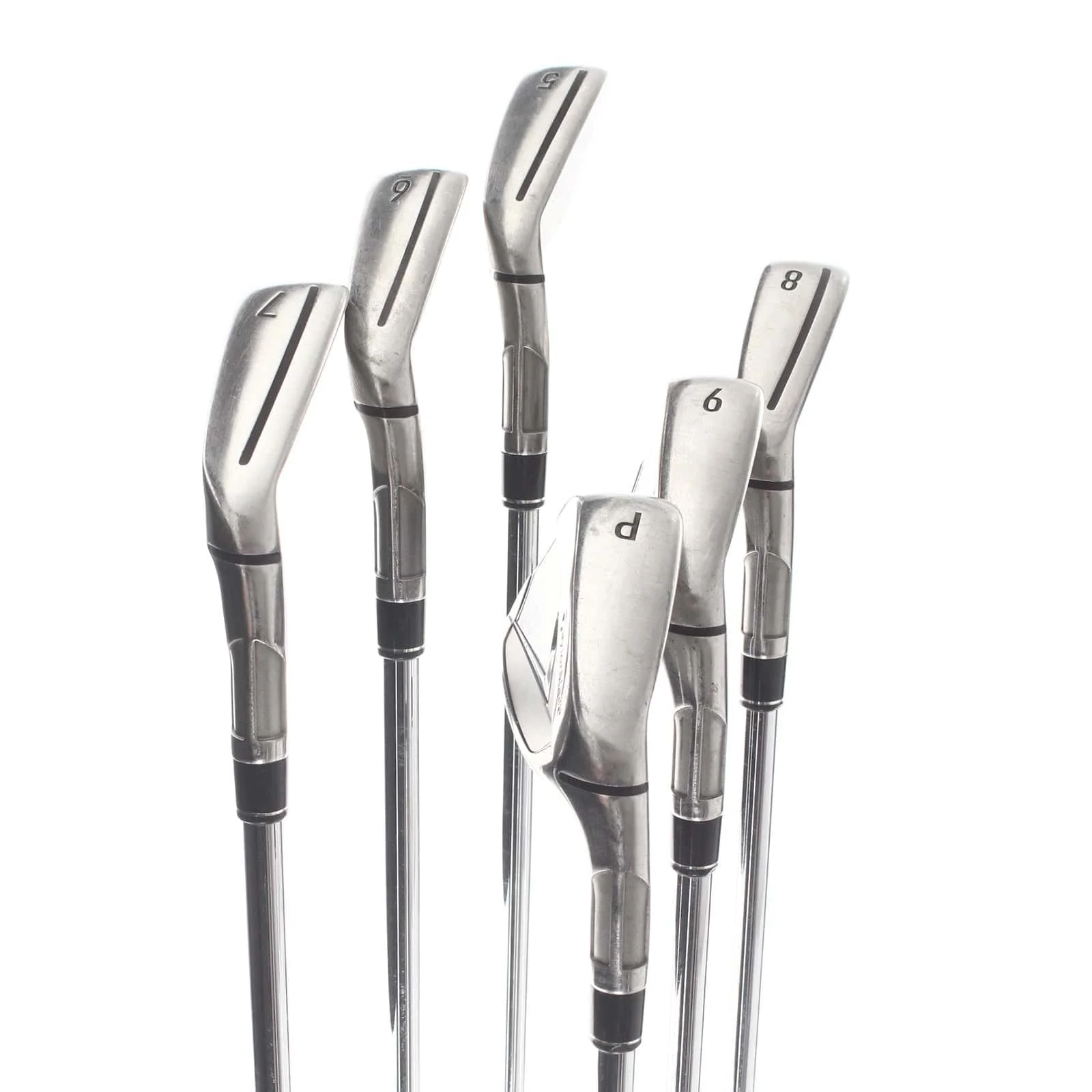 TaylorMade Stealth Steel Mens Right Hand Irons 5-PW Regular - KBS Max Mt - Image 3