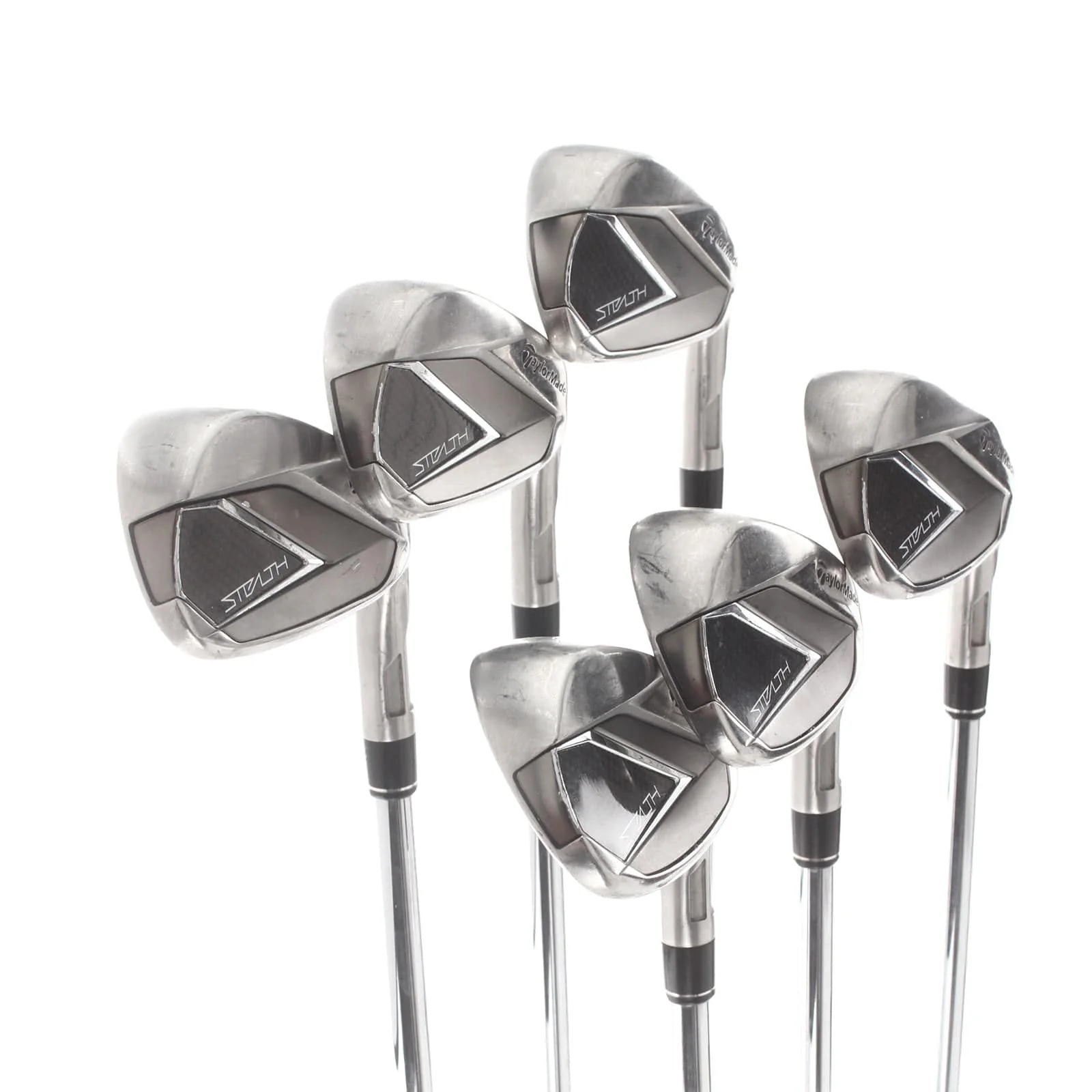 TaylorMade Stealth Steel Mens Right Hand Irons 5-PW Regular - N.S.Pro Modus3 Tour 105 - Image 2
