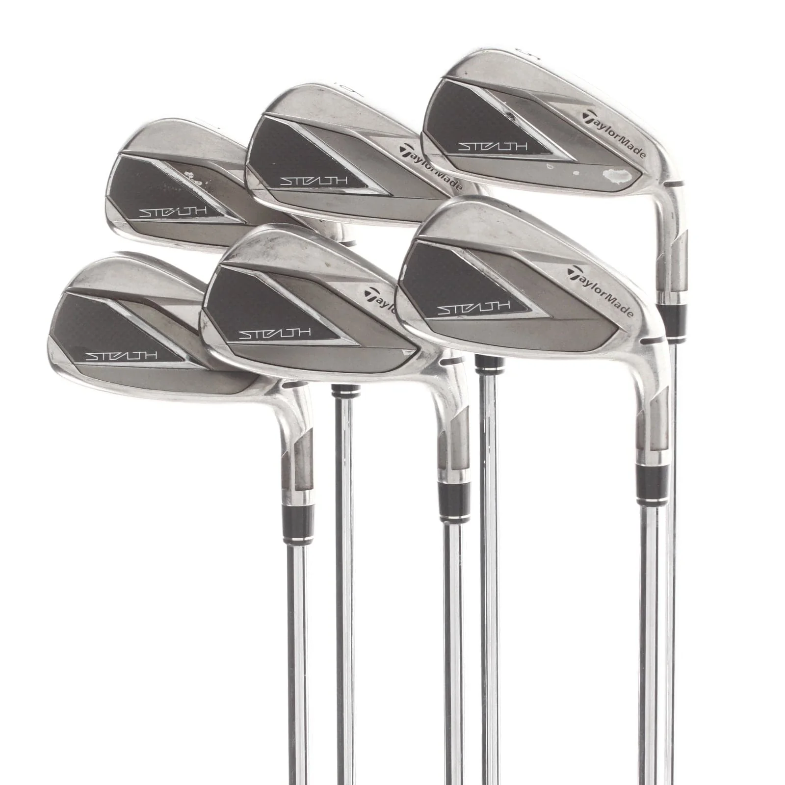 TaylorMade Stealth Steel Mens Right Hand Irons 5-PW Stiff - Modus S.Pro