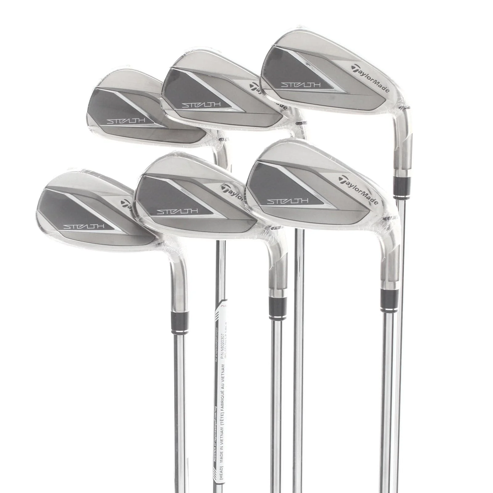 TaylorMade Stealth Steel Mens Right Hand Irons 5-SW Regular - KBS Max 85