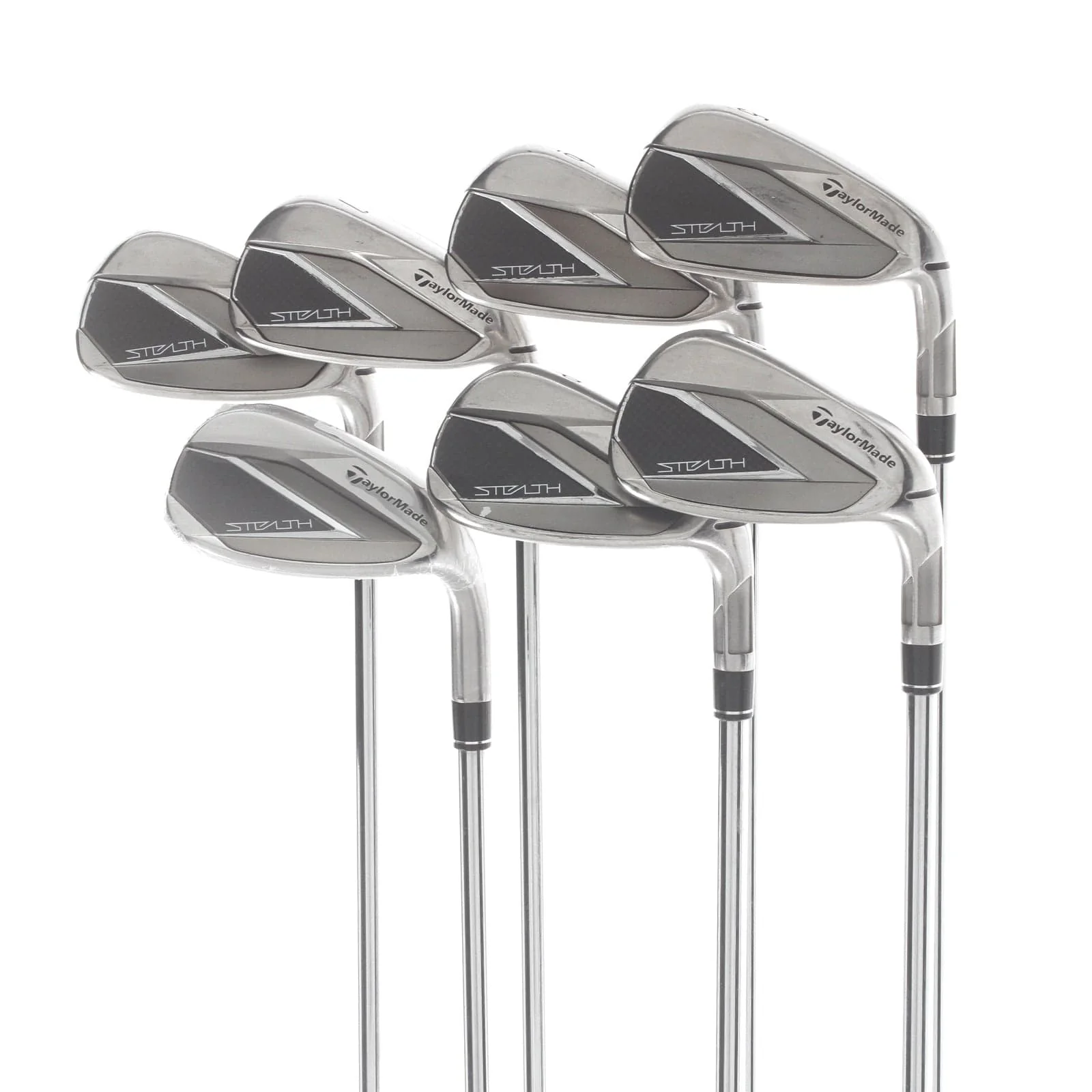 TaylorMade Stealth Steel Mens Right Hand Irons 5-SW Regular - KBS Max 85