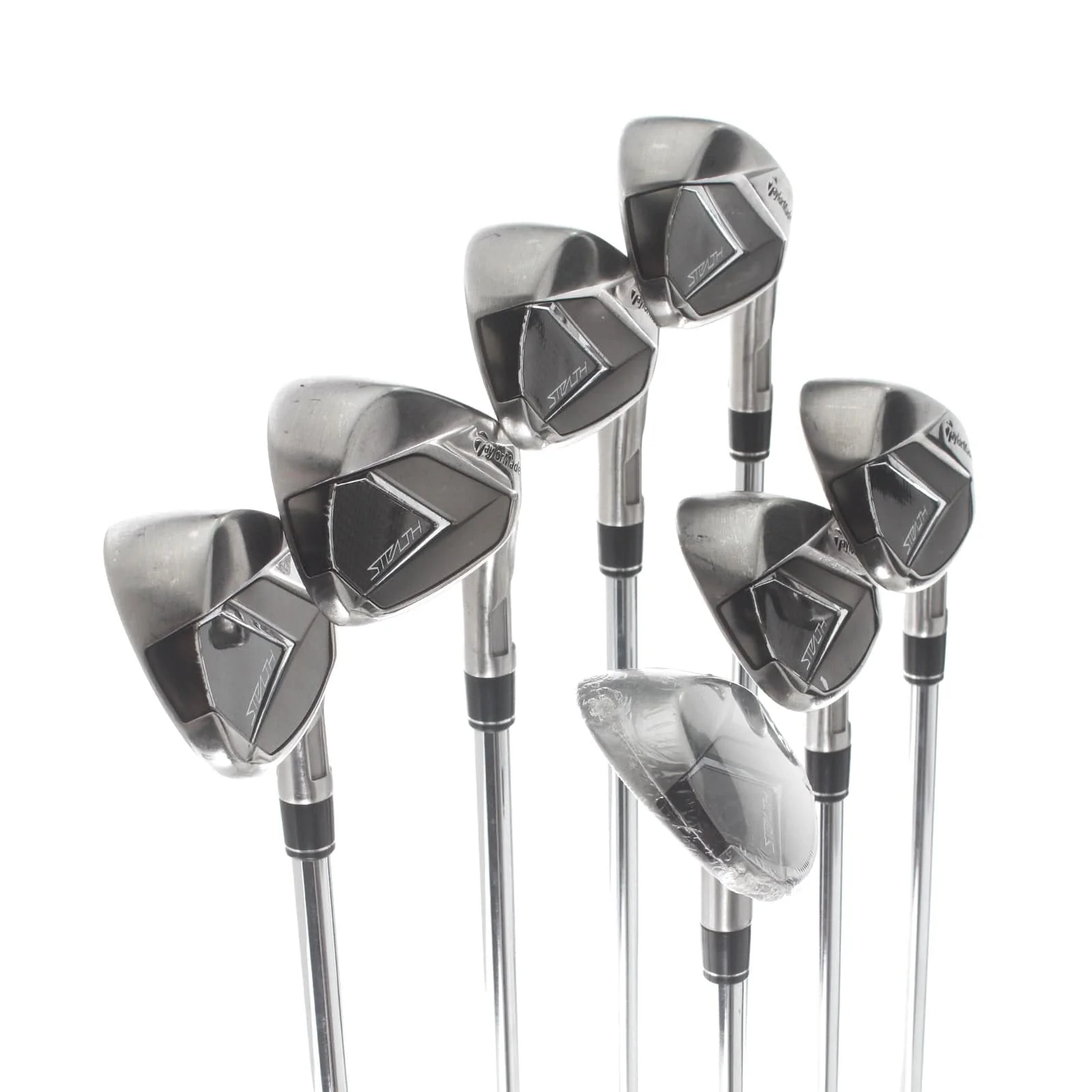 TaylorMade Stealth Steel Mens Right Hand Irons 5-SW Regular - KBS Max 85 - Image 2