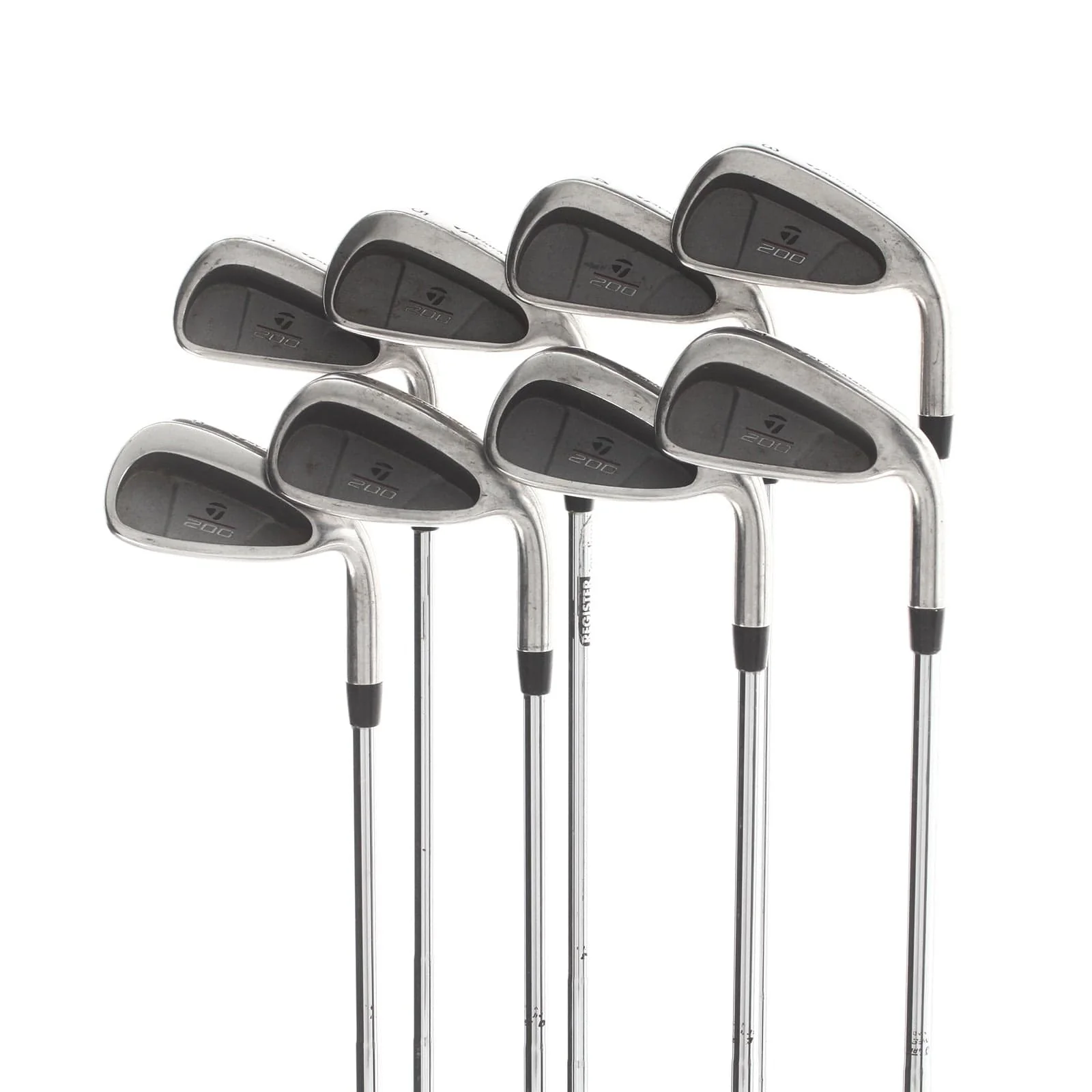 TaylorMade 200 Steel Mens Right Hand Irons 3-PW Stiff - TaylorMade S-90
