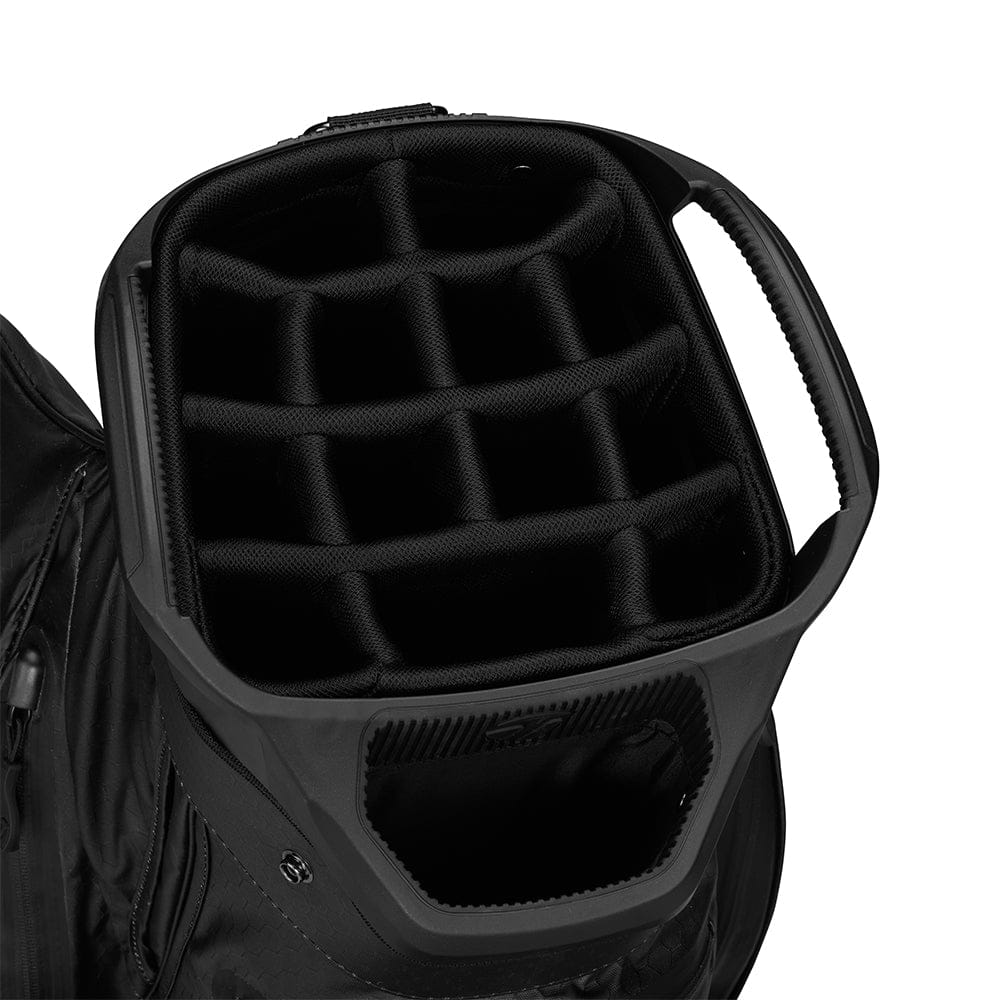 TaylorMade Storm Dry Waterproof Cart Bag - Black - Image 2