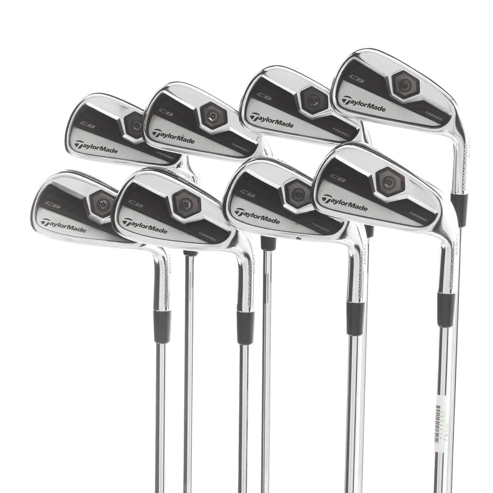 TaylorMade Tour Preferred CB 2011 Steel Mens Right Hand Irons 3-PW Regular - True Temper Dynamic Gold XP R300