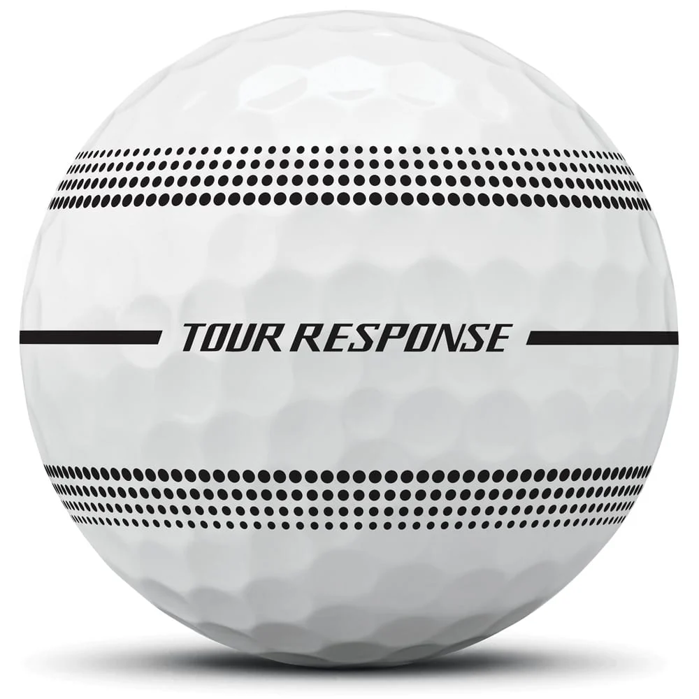TaylorMade Tour Response Stripe Golf Balls - White/Black - 3 Sleeve - Image 4