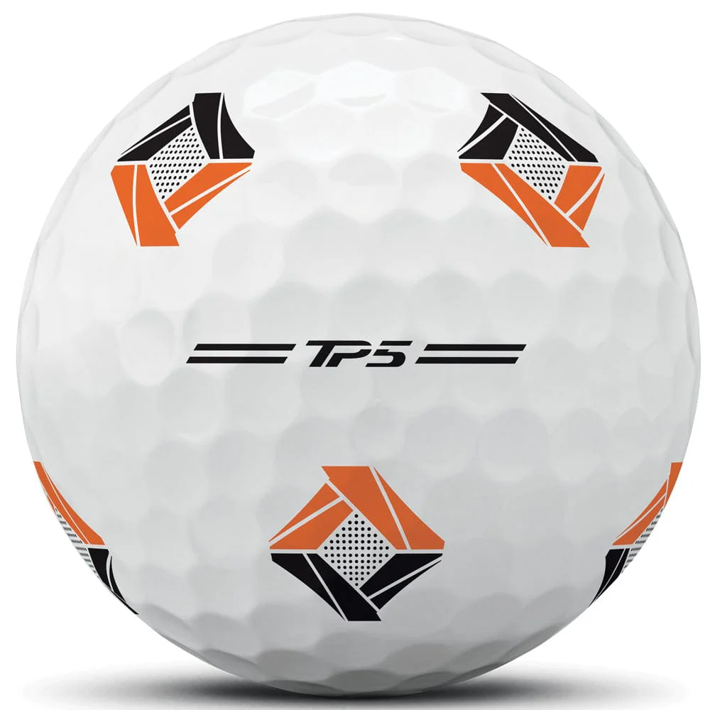 TaylorMade TP5 Pix Golf Balls - White - 12 Pack - Image 3