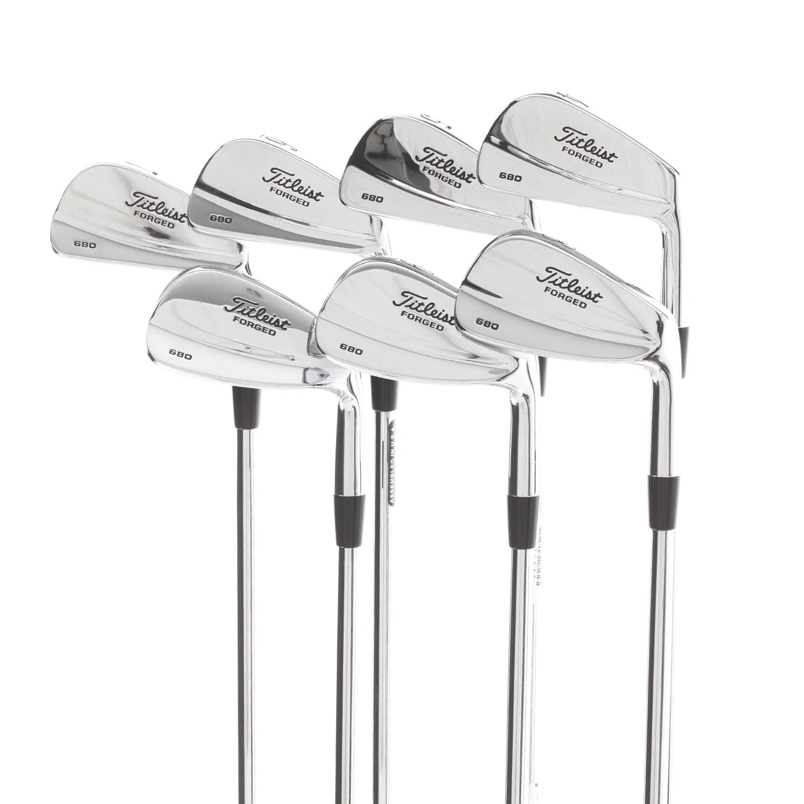 Titleist 680 CB Steel Mens Right Hand Irons 4-PW Stiff - Dynamic Gold S300