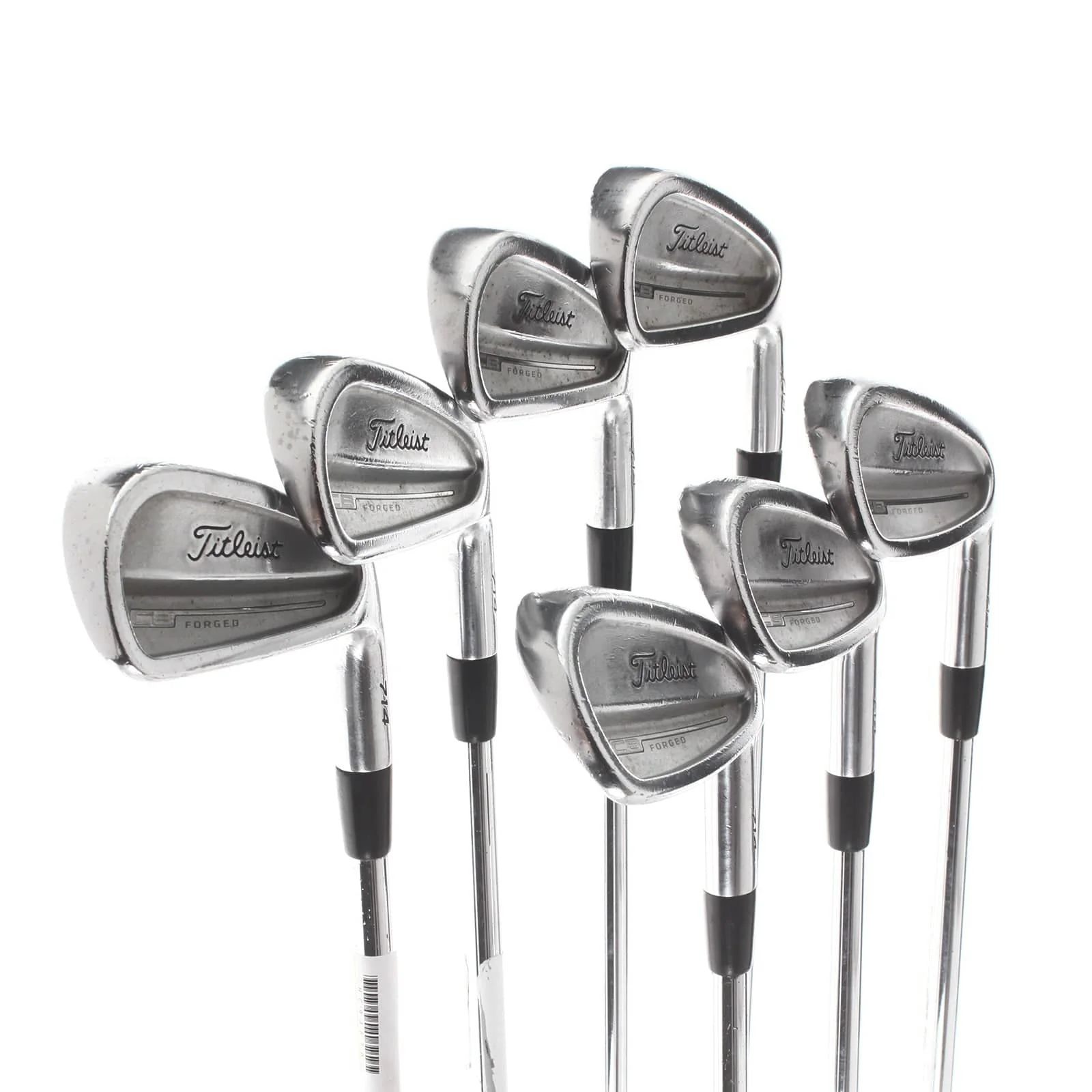 Titleist 714 CB Steel Mens Right Hand Irons 4-PW Stiff - Dynamic Gold S300 - Image 2