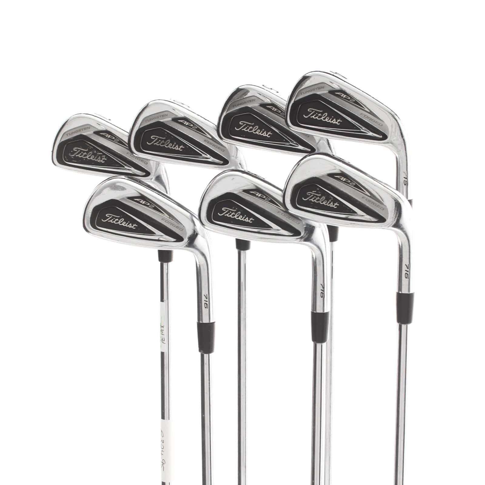 Titleist 716 AP2 Steel Mens Right Hand Irons 4-PW Stiff - True Temper Dynamic Gold