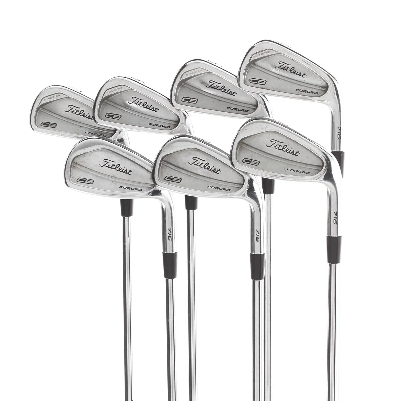 Titleist 716 CB Steel Mens Right Hand Irons 4-PW Stiff - Dynamic Gold S300