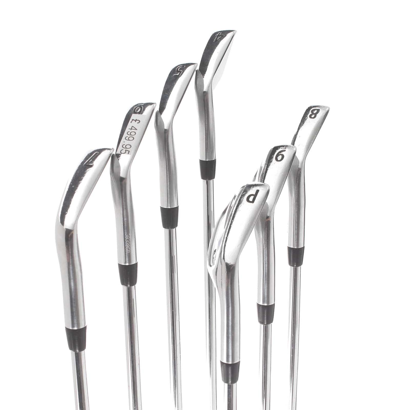 Titleist 718AP2 Steel Mens Right Hand Irons 4-PW Stiff - AMT White - Image 3