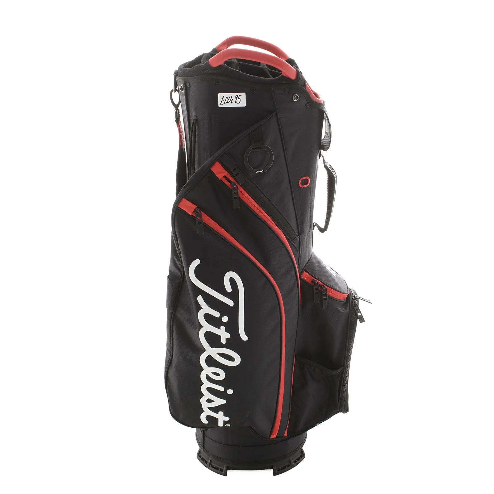 Titleist Cart 14 Cart Bag - Black/Red - Image 3